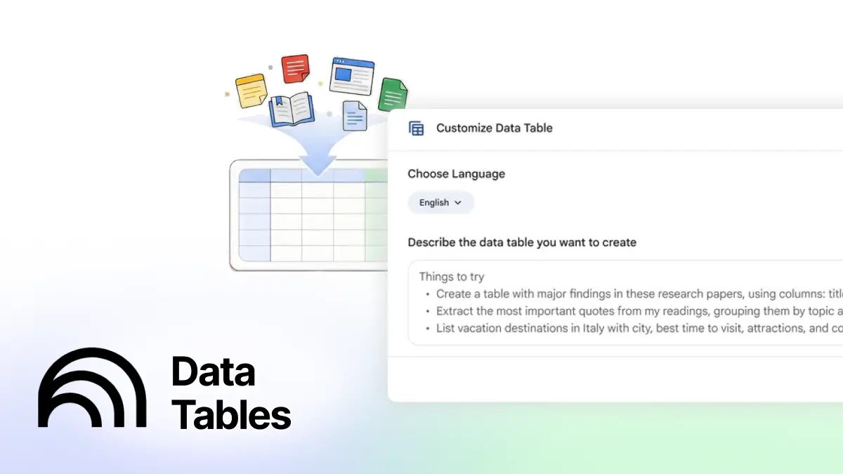 Turn Your Files Into Impactful Data Tables