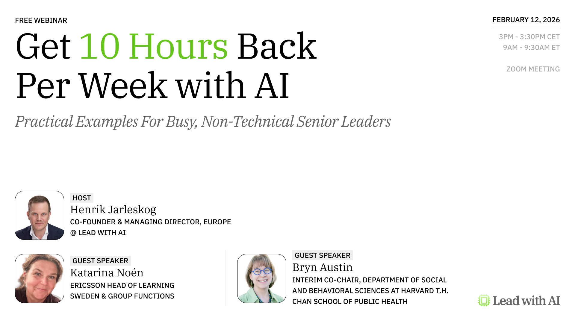 Get 10 Hours Back Per Week with AI
