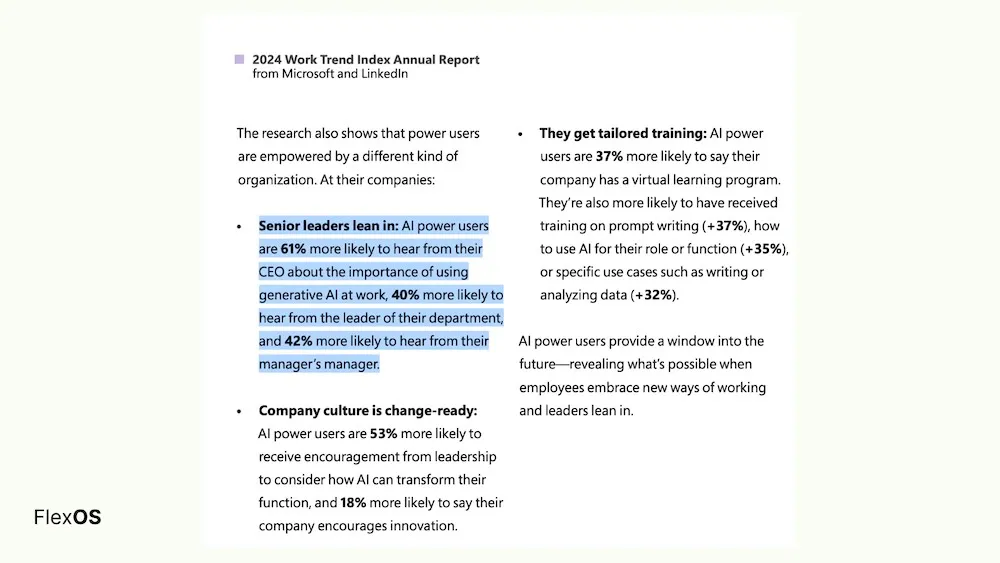 AI power users, who get exponentially more out of AI, are likely to have heard from their manager or CEO about AI