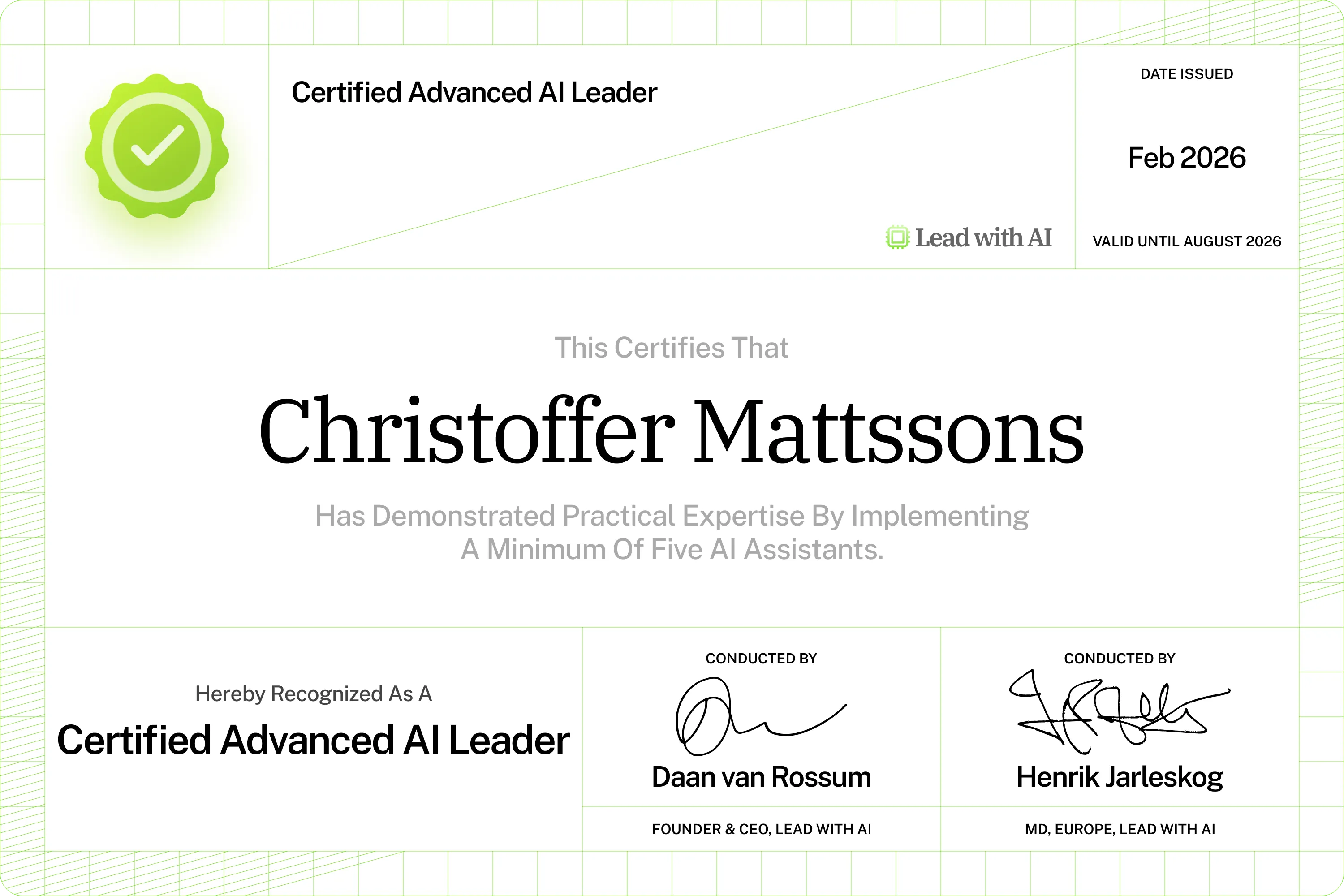 Christoffer Mattsson