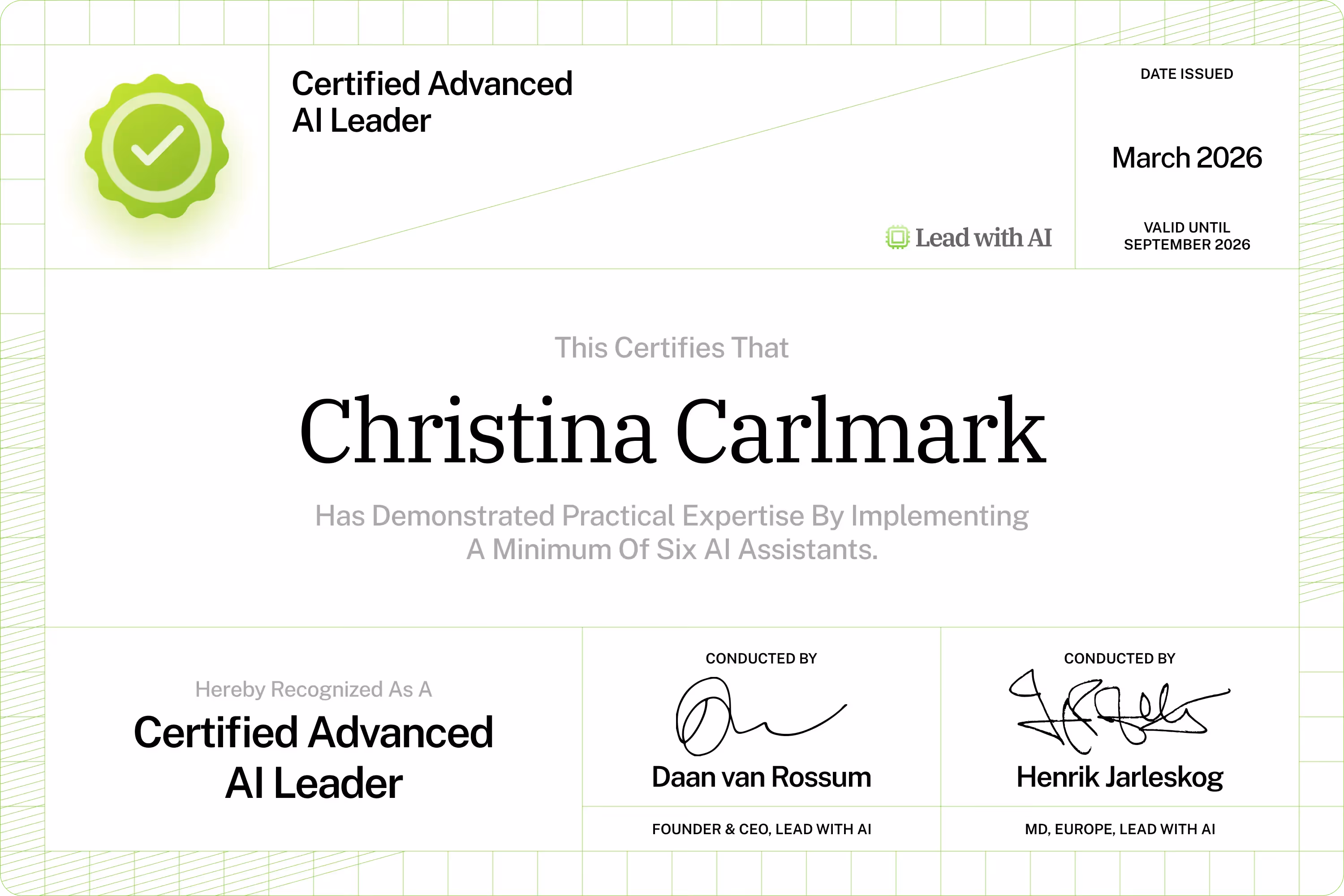 Christina Carlmark