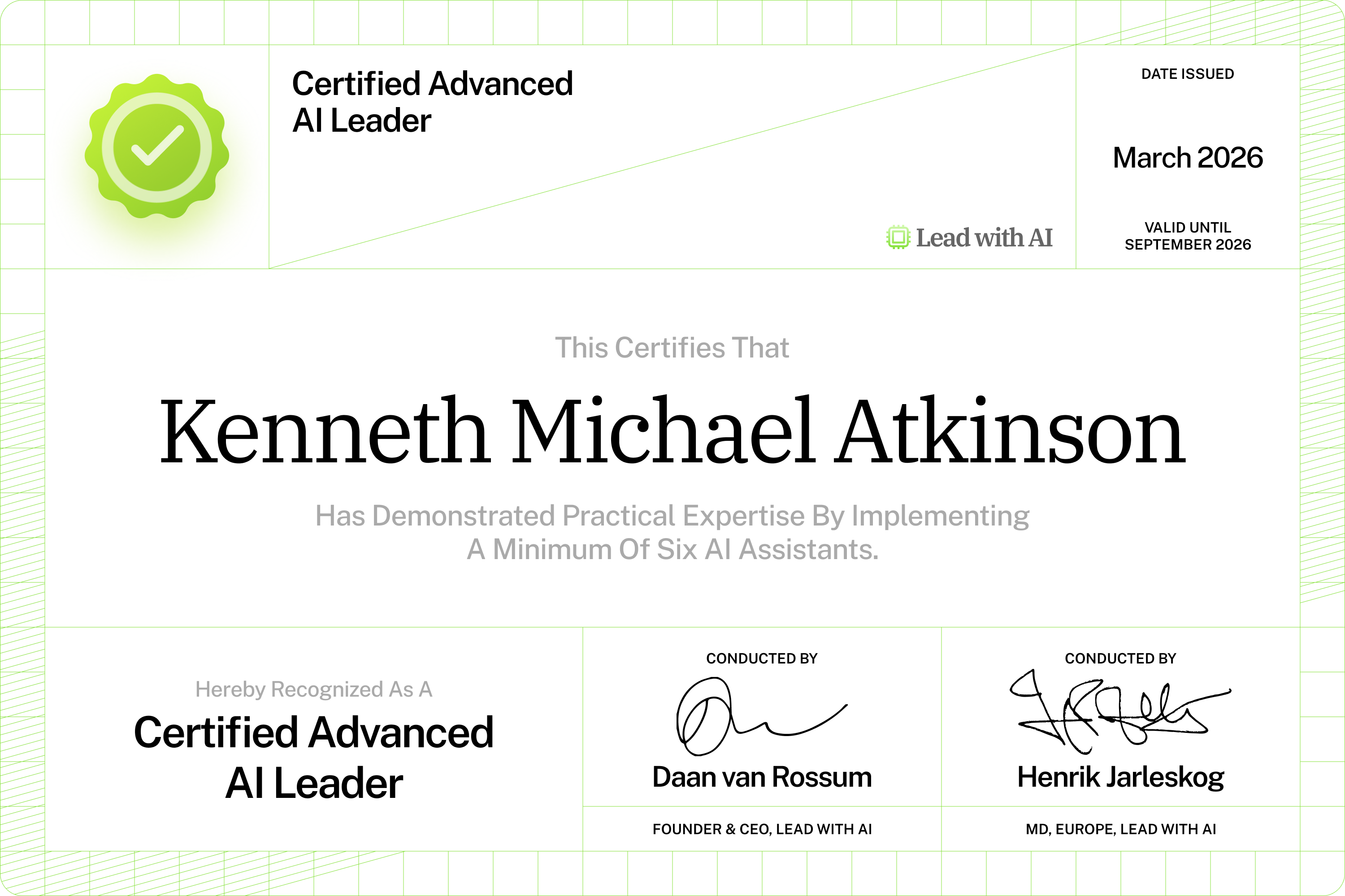 Kenneth Michael Atkinson