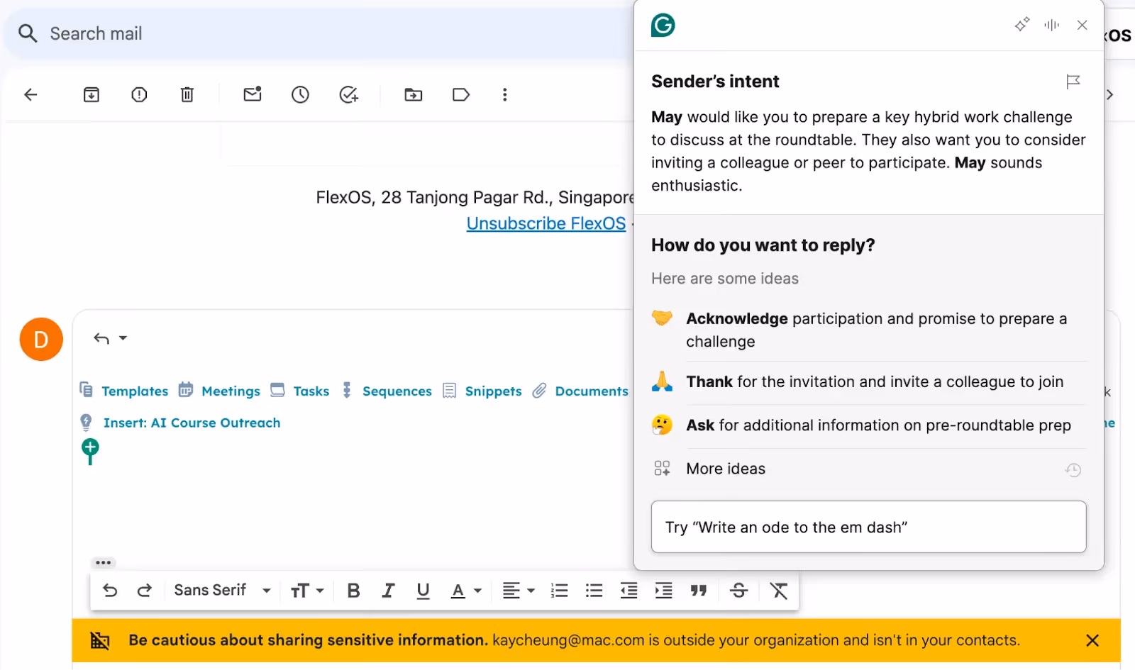 FlexOS Future Work Newsletter AI CEO