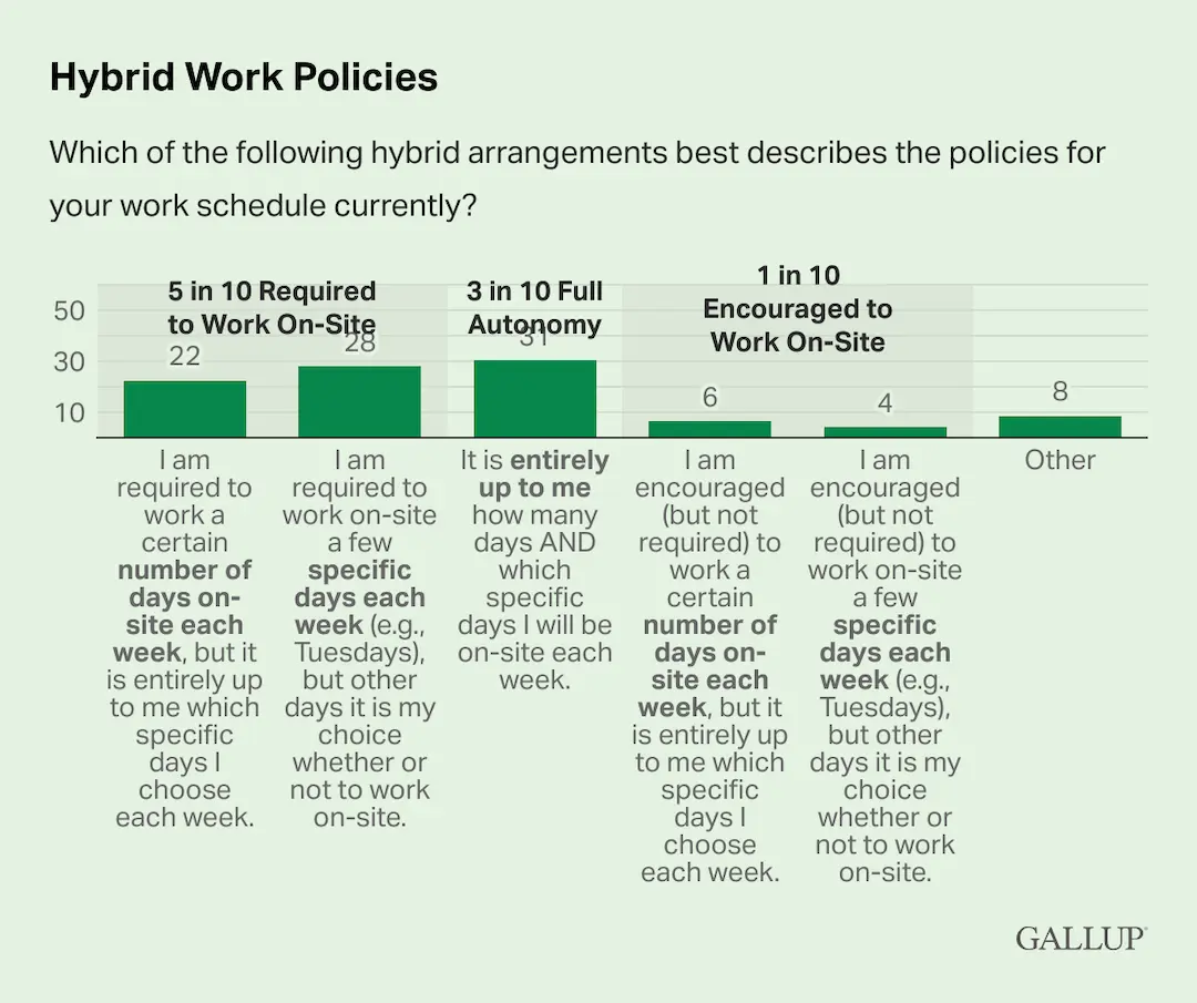 Hybrid Remote Work Statistics Policy
