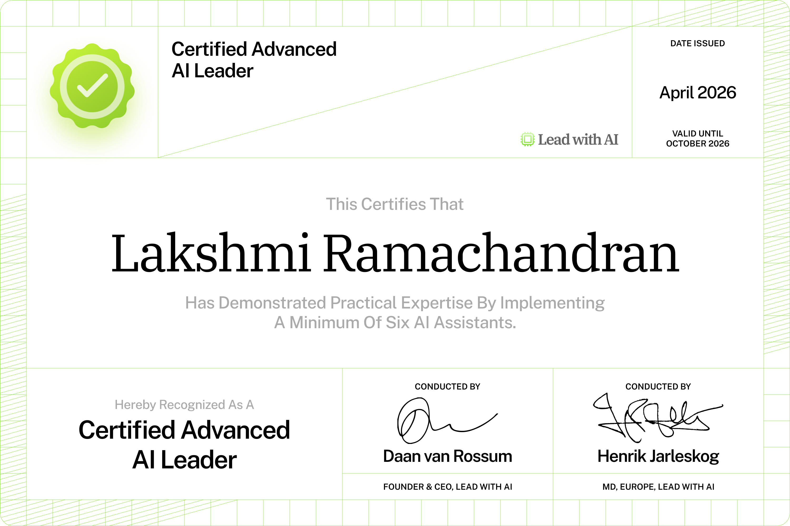 Lakshmi Ramachandran