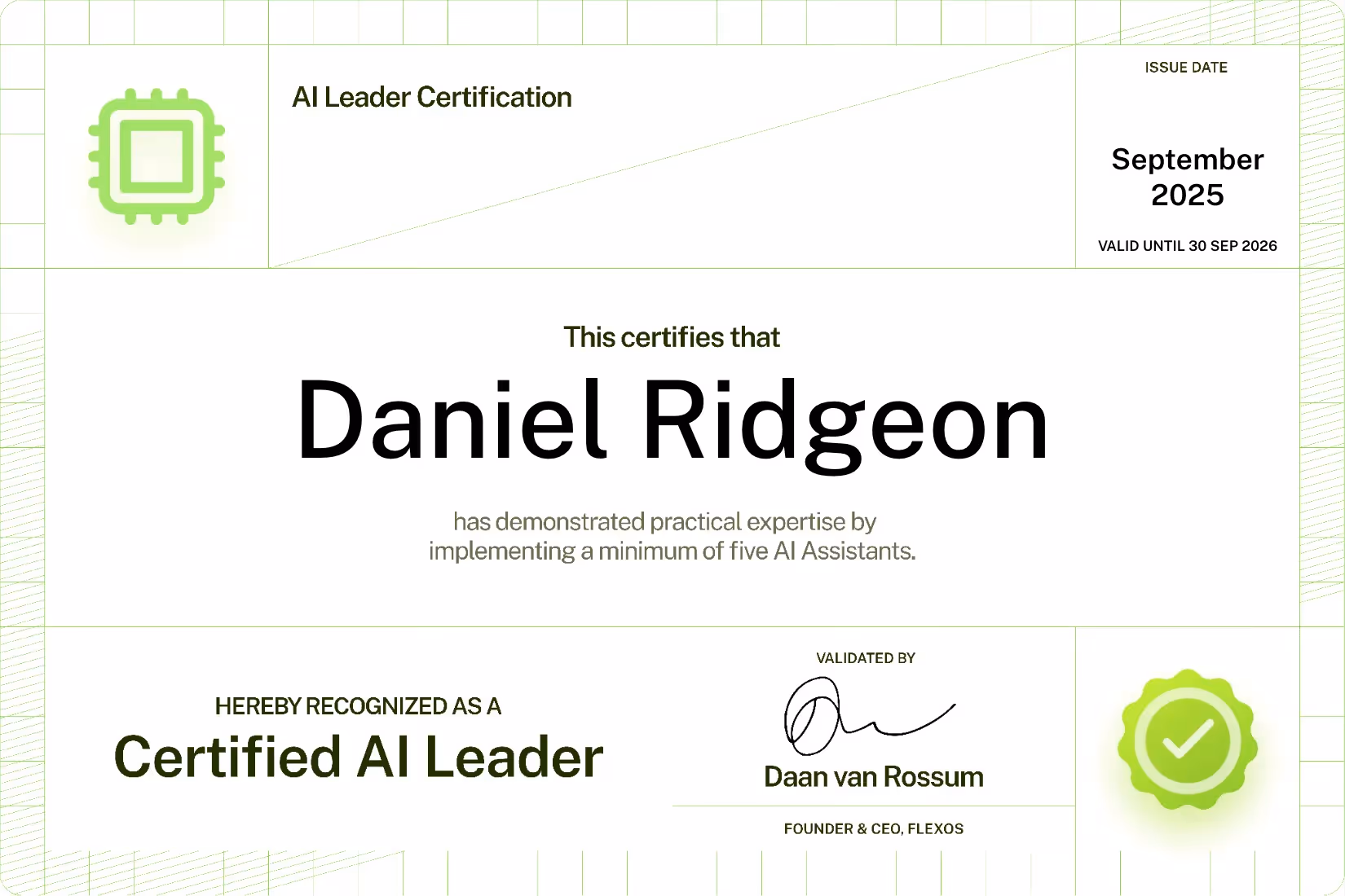Daniel Ridgeon