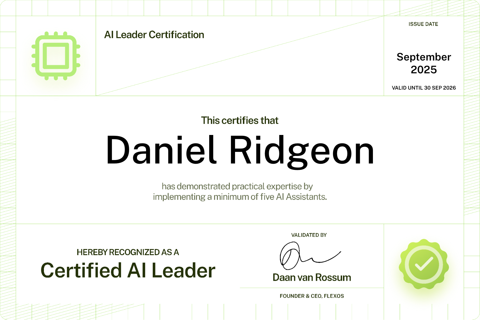 Daniel Ridgeon
