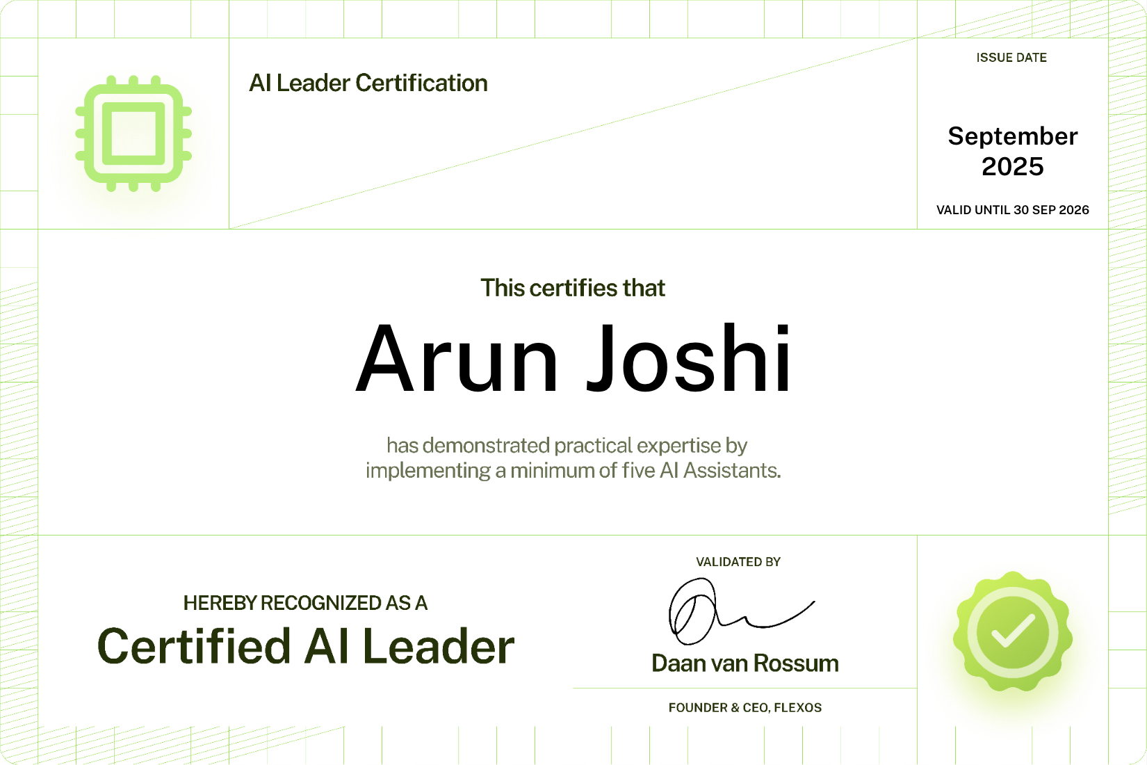 Arun Joshi 