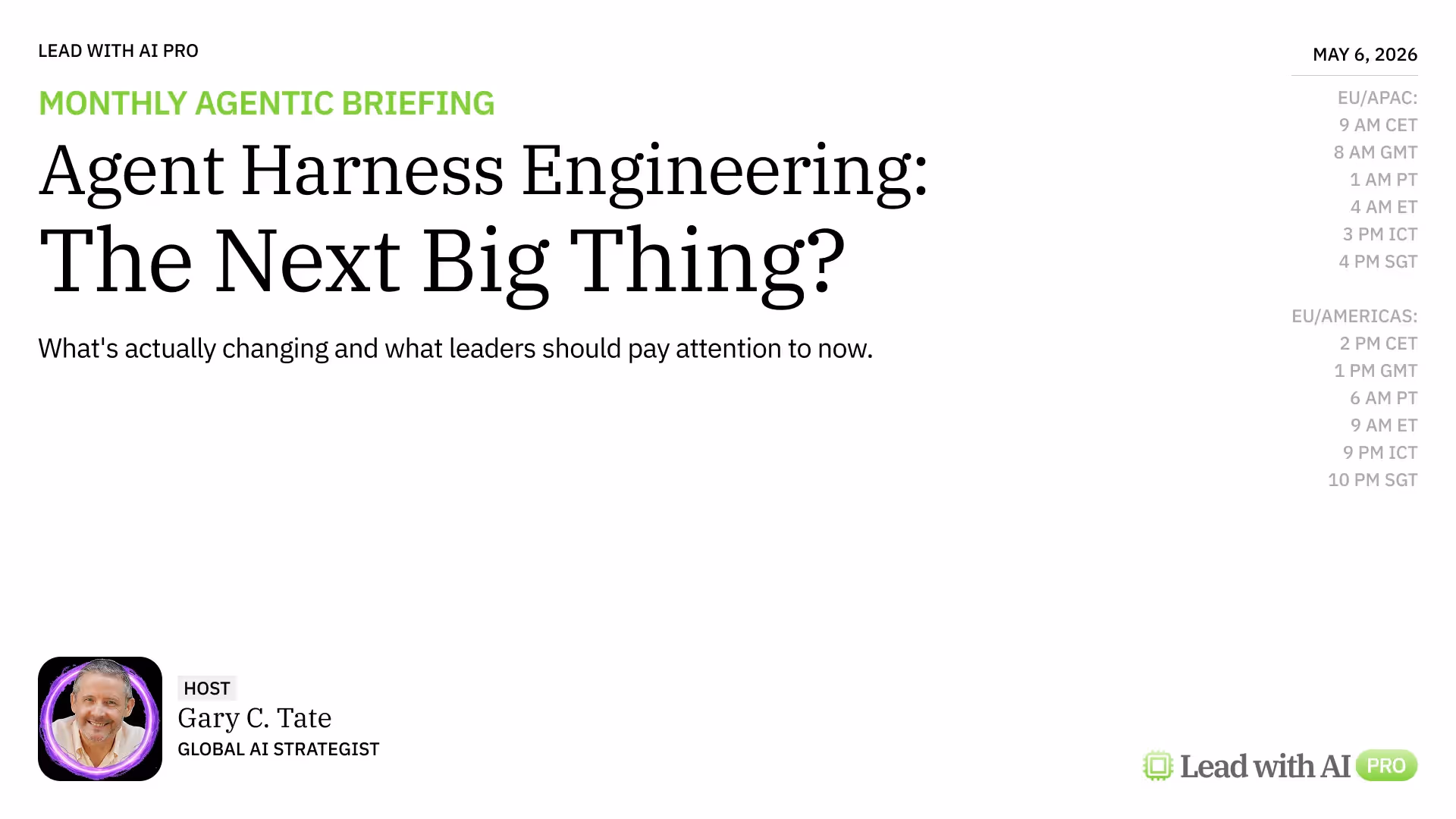 Agent Harness Engineering: The Next Big Thing?
