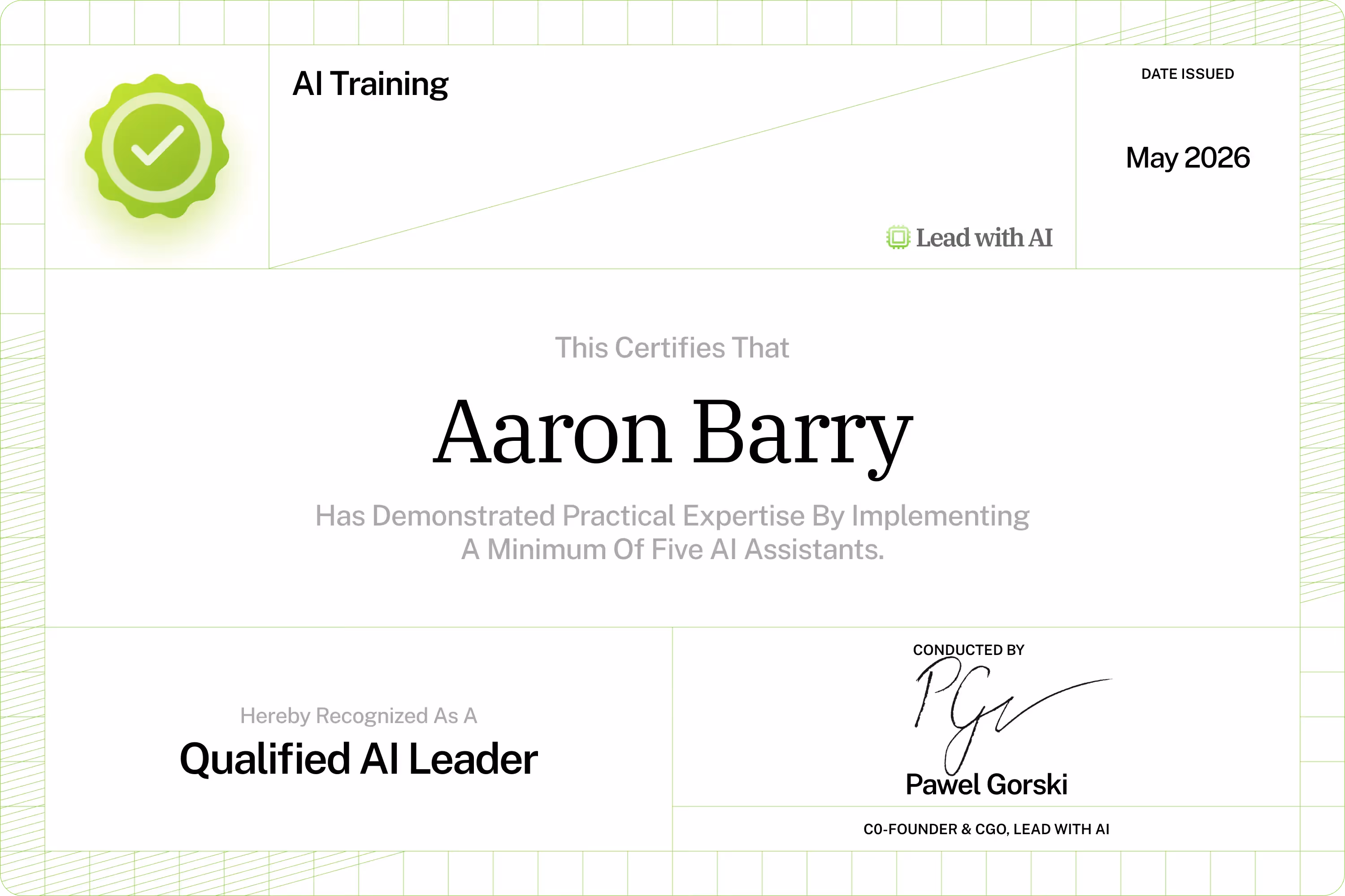 Aaron Barry