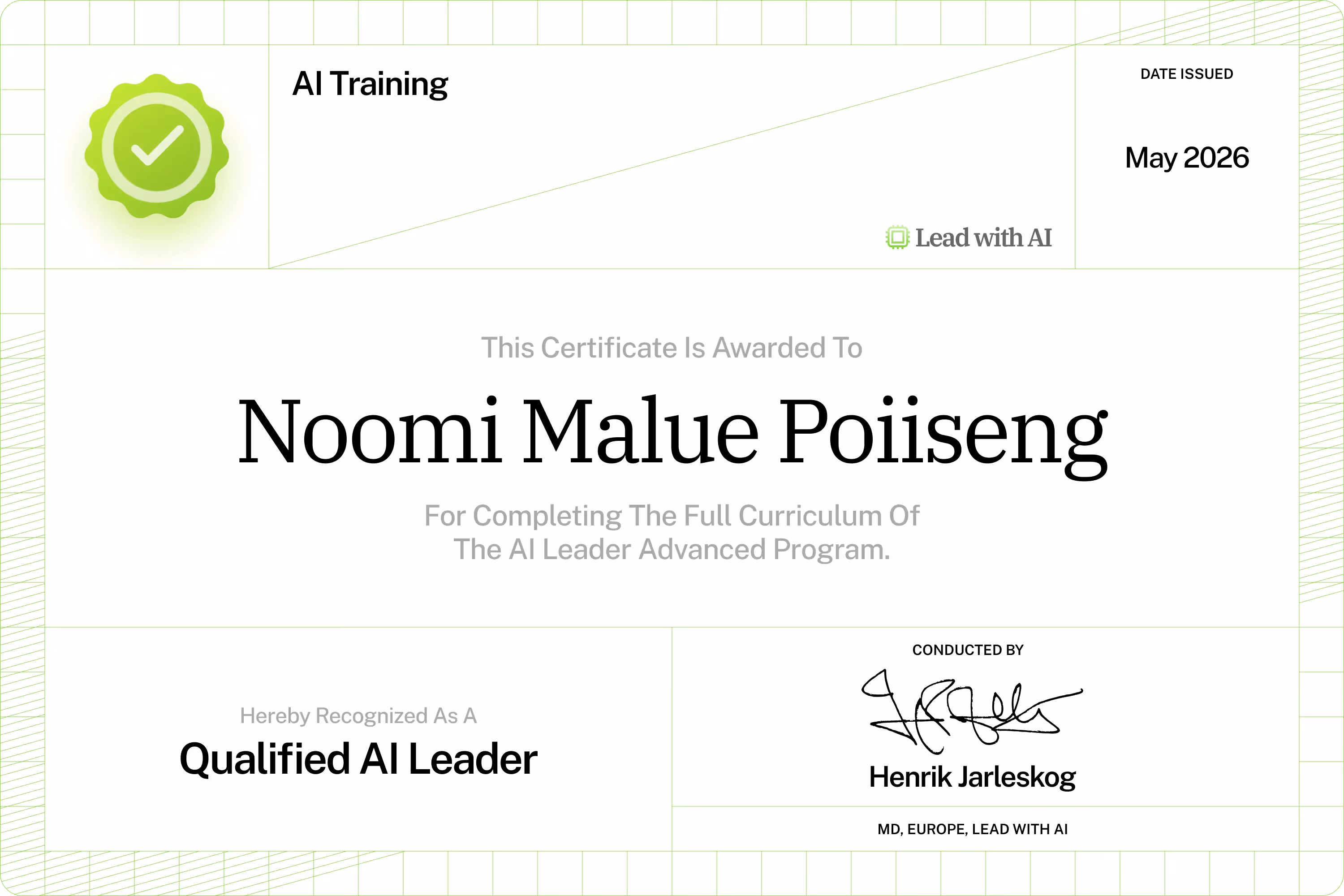 Noomi Malue Poiiseng