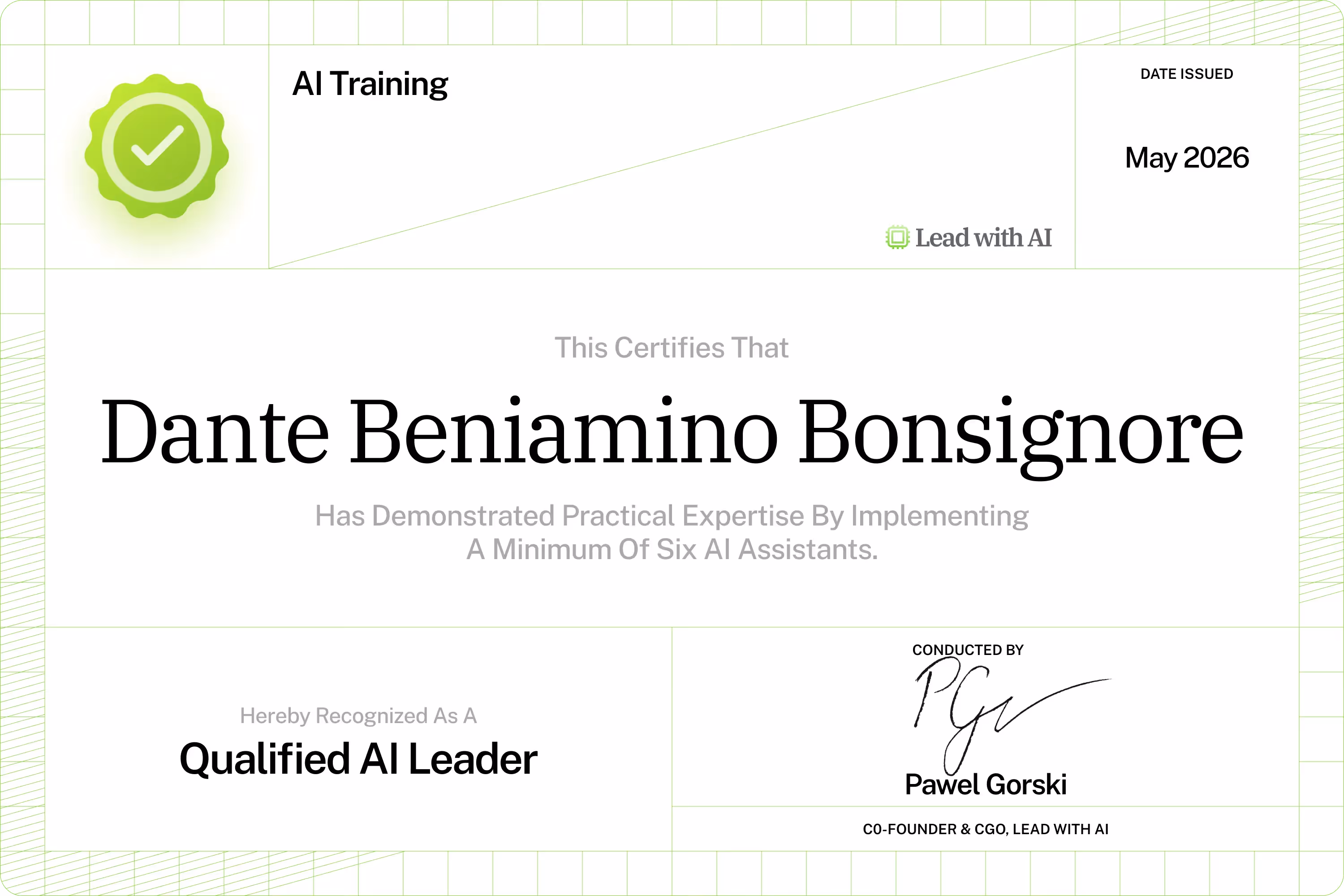 Dante Beniamino Bonsignore