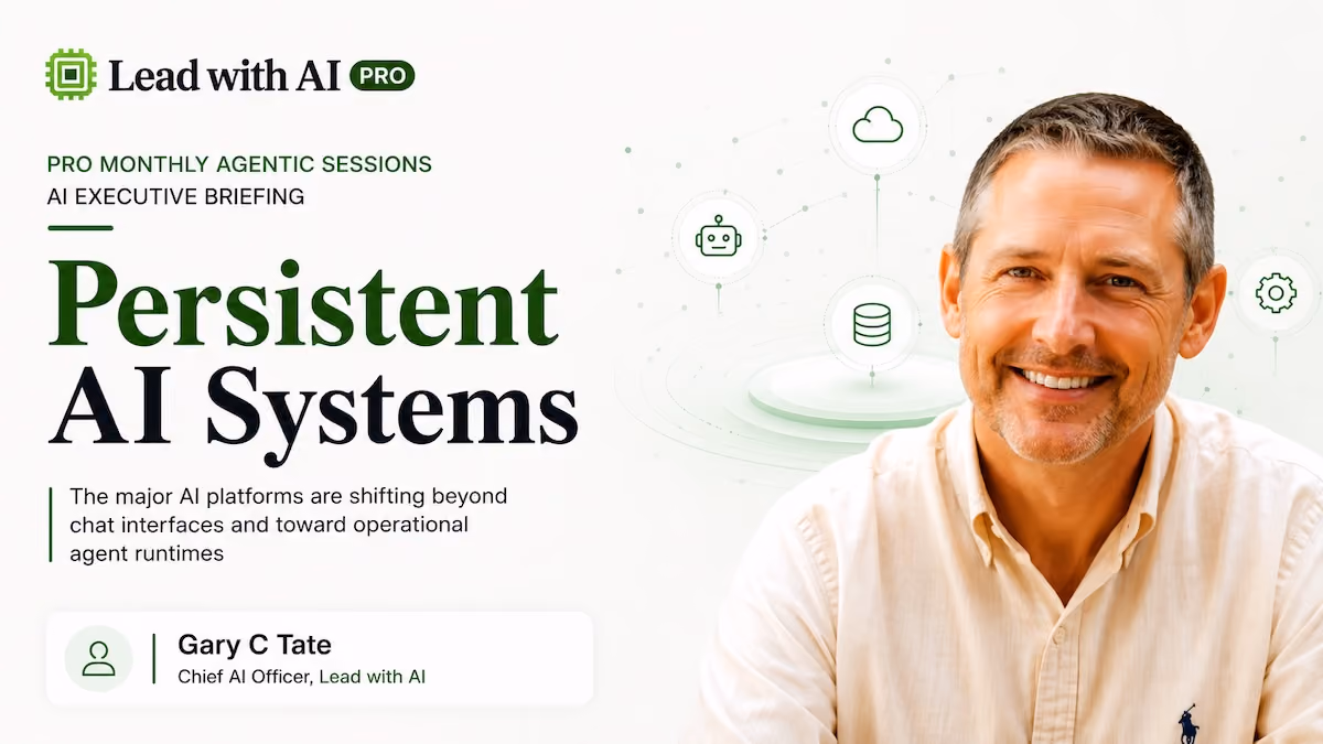 Monthly Agentic Briefing: The Rise of Persistent AI Systems