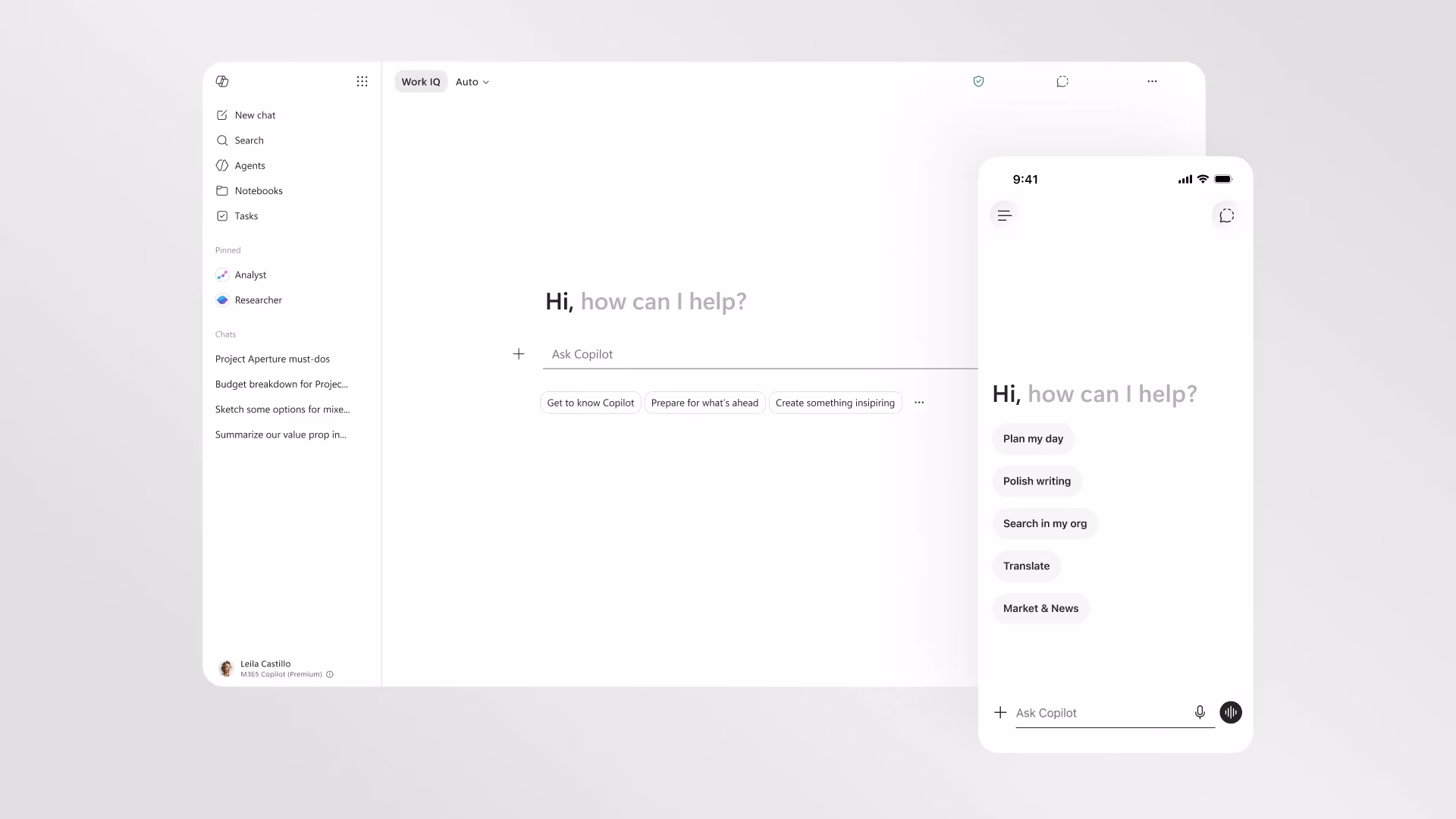 The redesigned Copilot