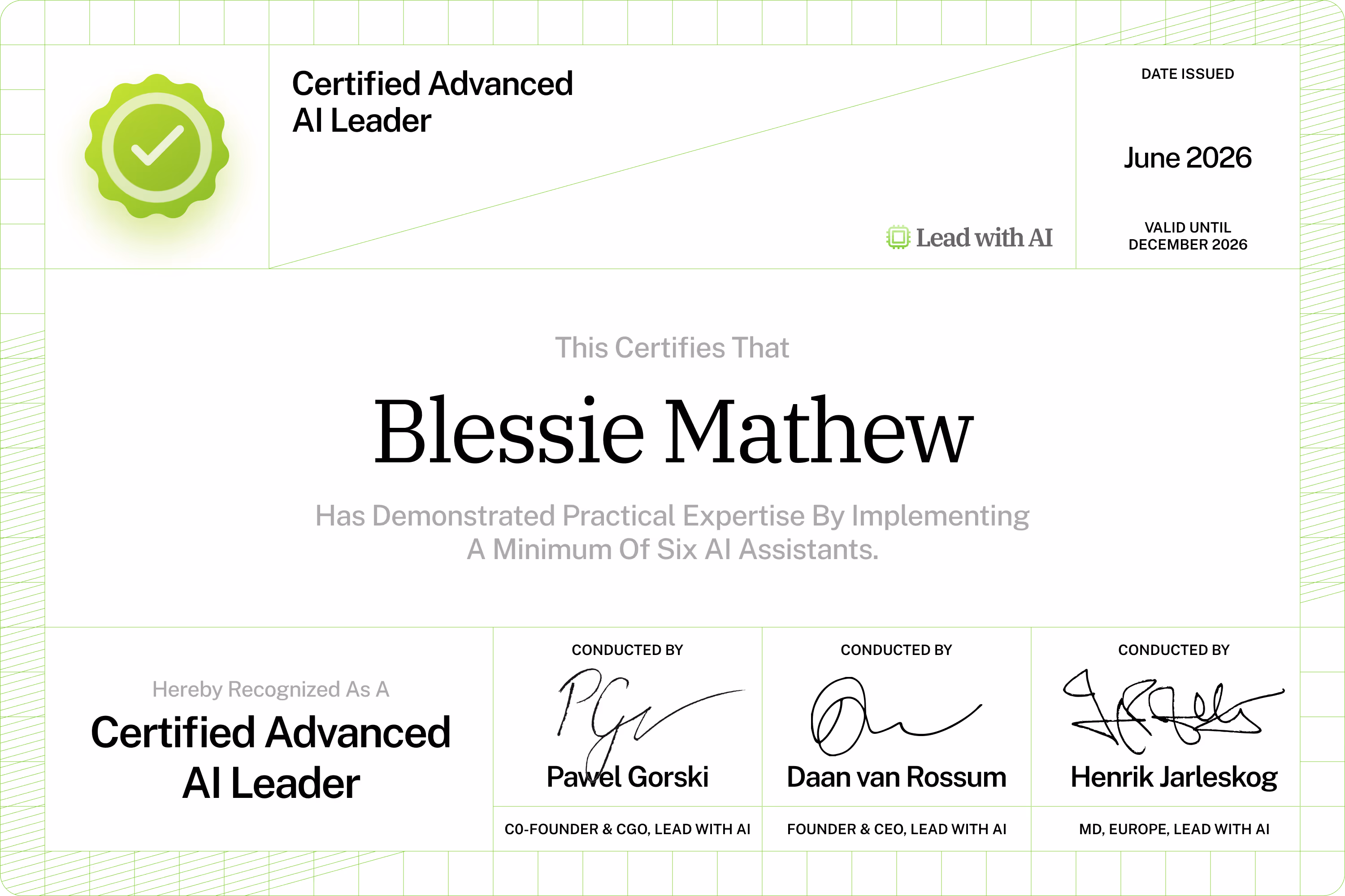 Blessie Mathew