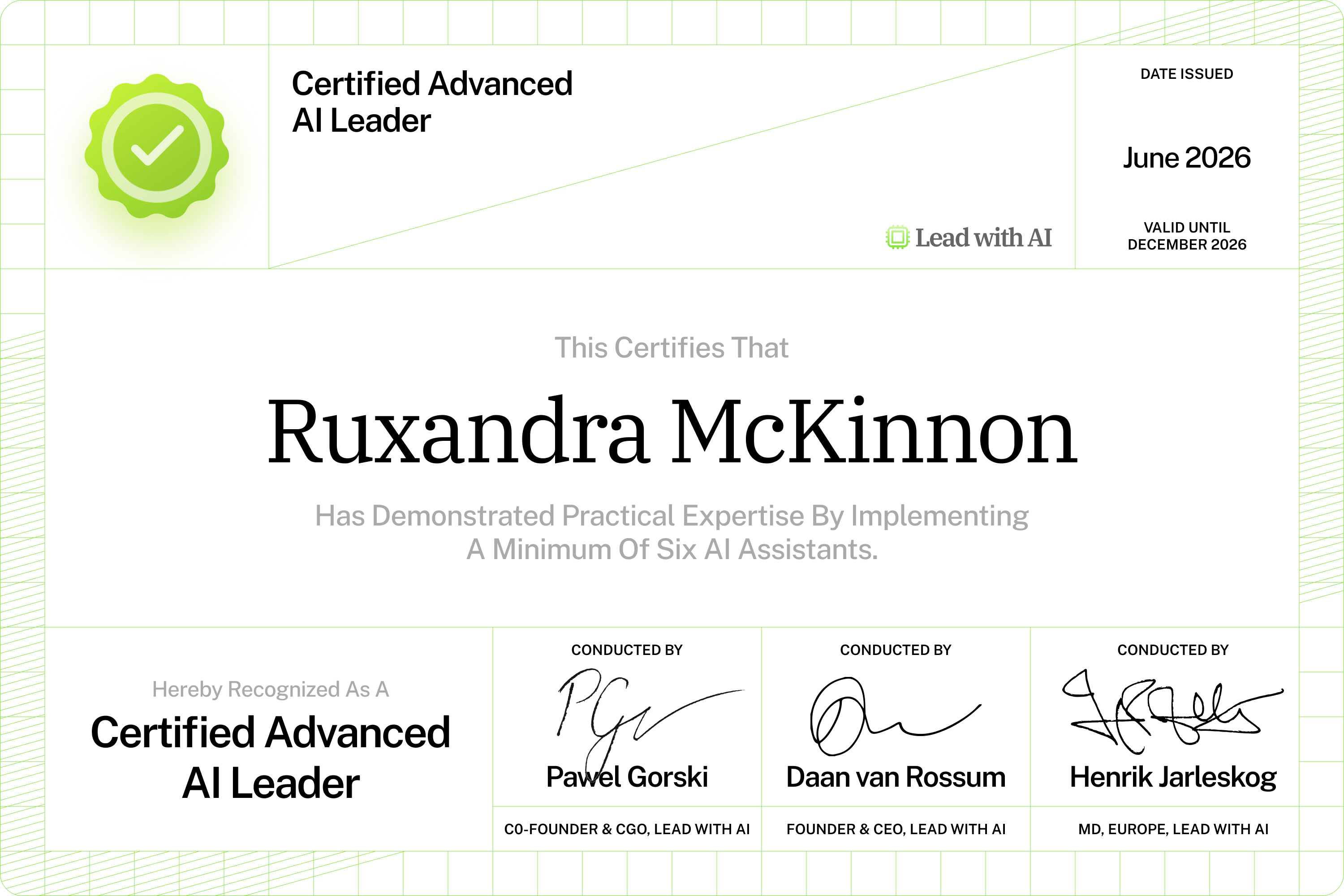 Ruxandra McKinnon