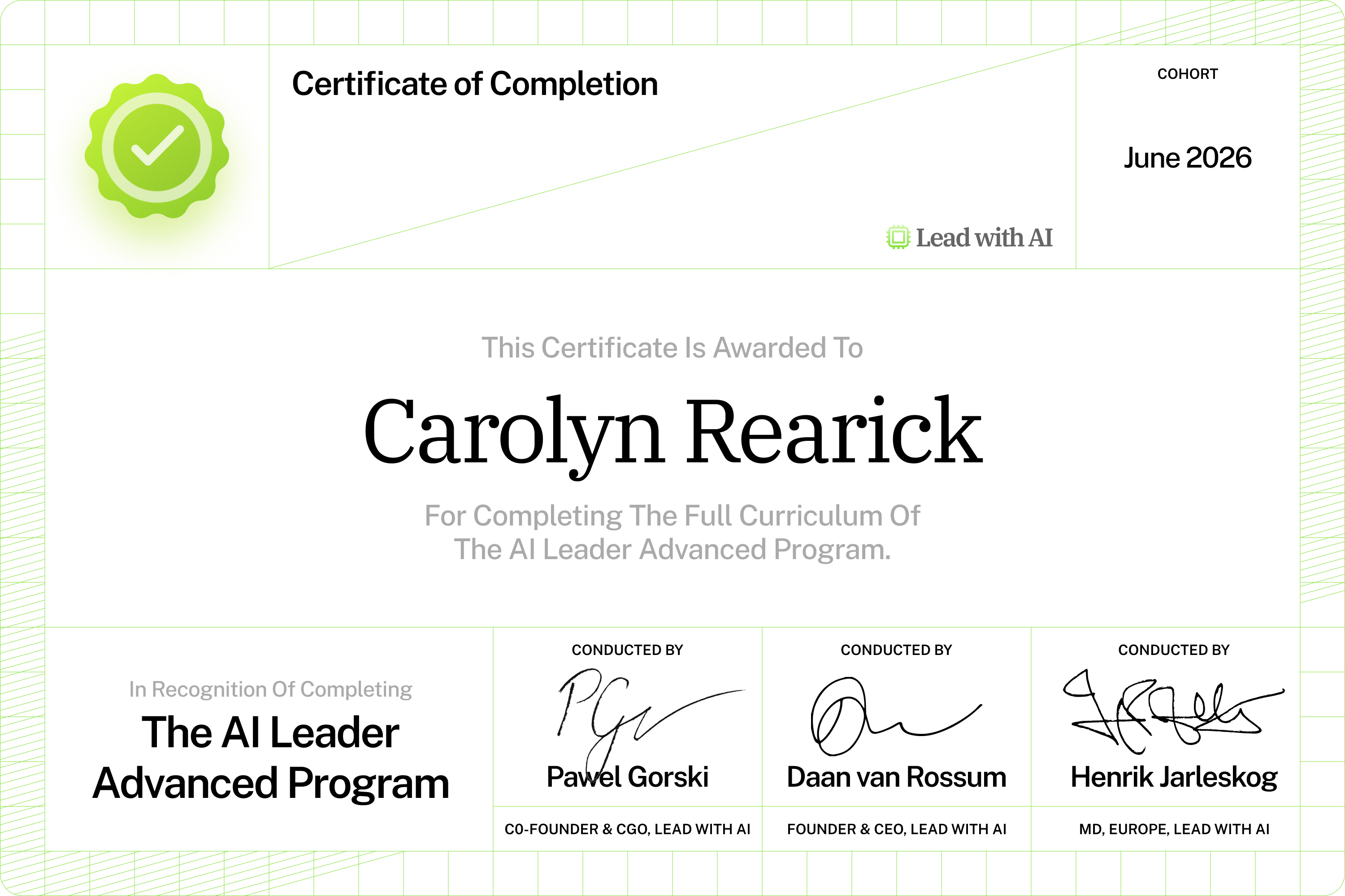 Carolyn Rearick