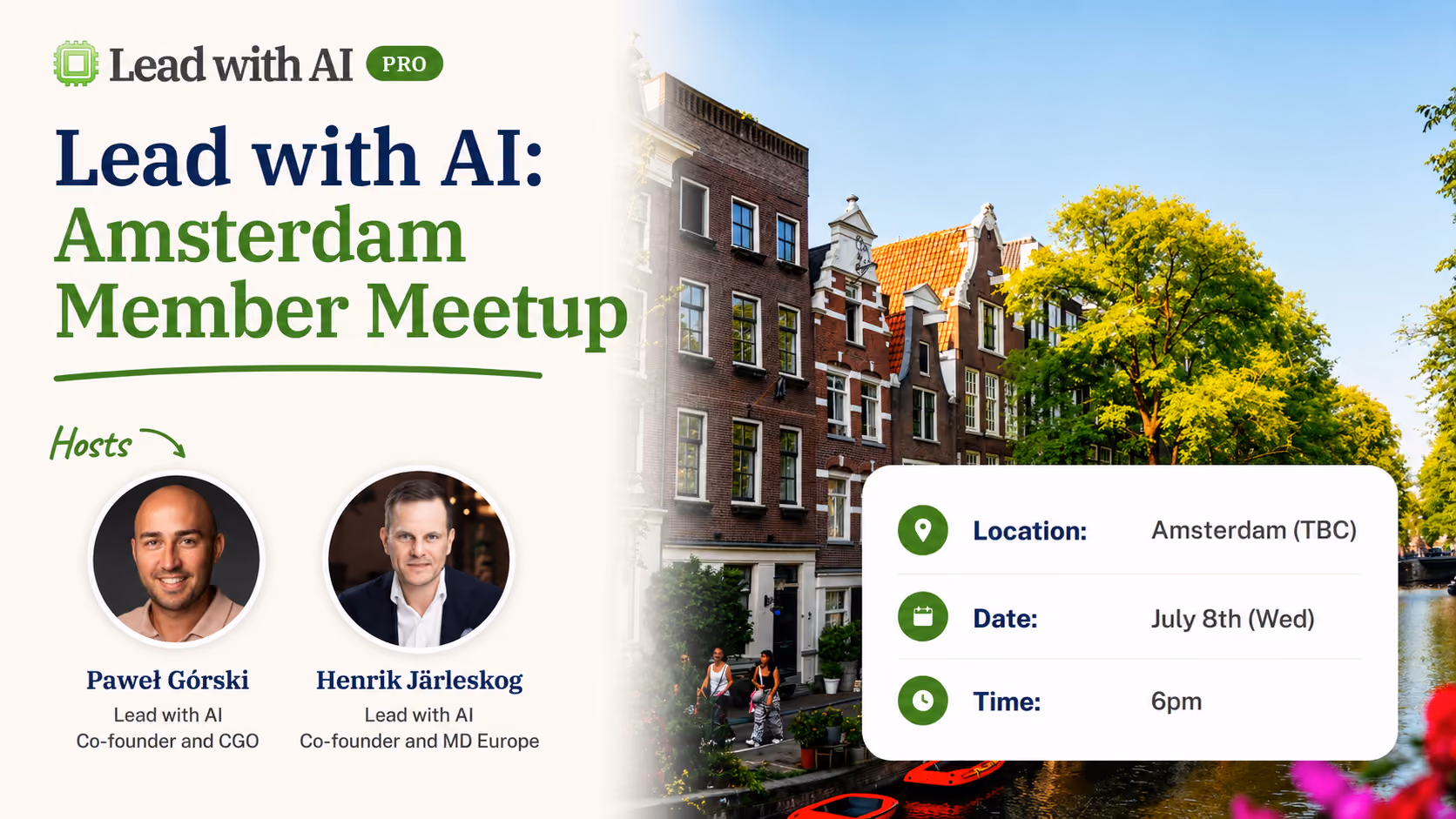 Amsterdam Member Meetup