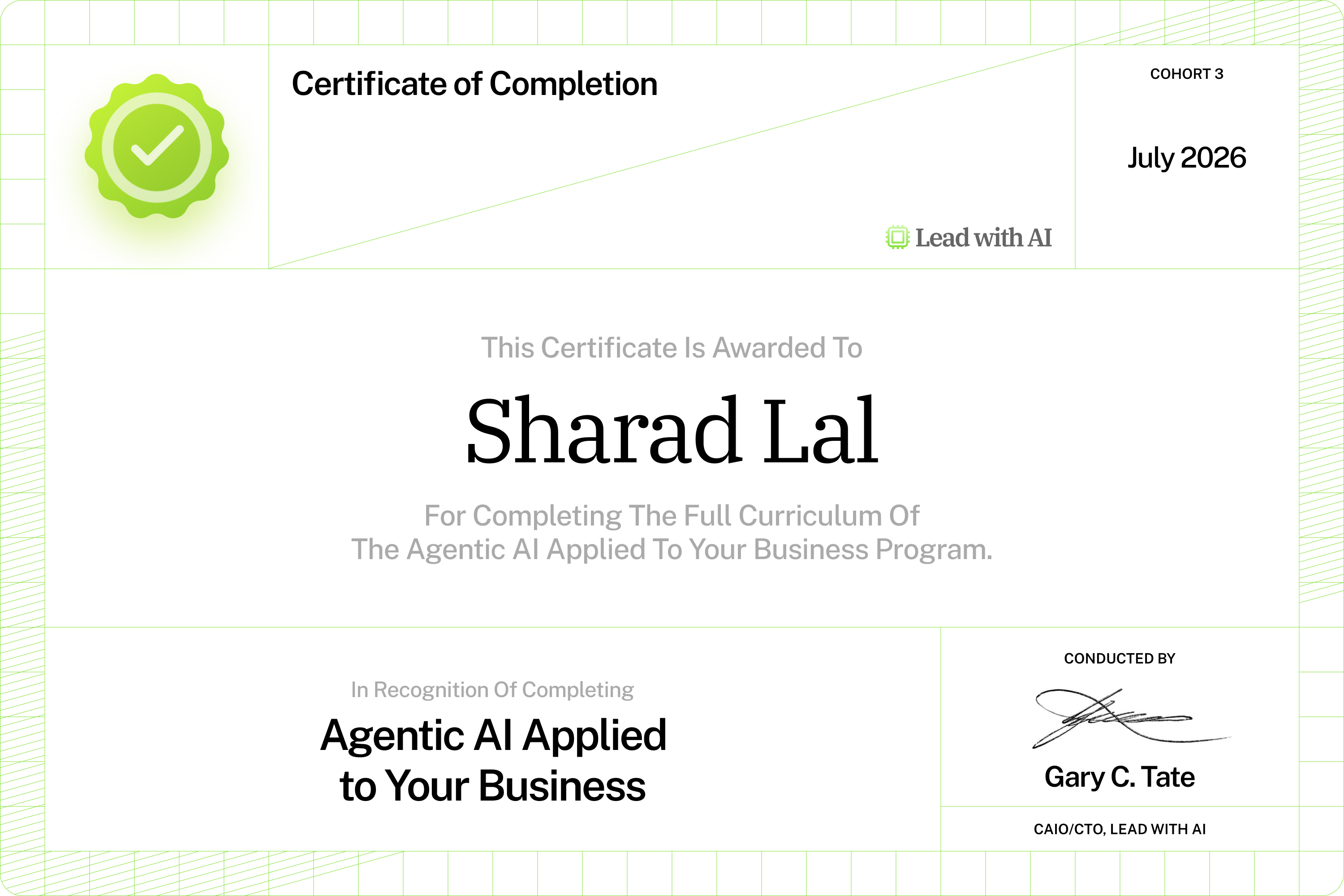 Sharad Lal