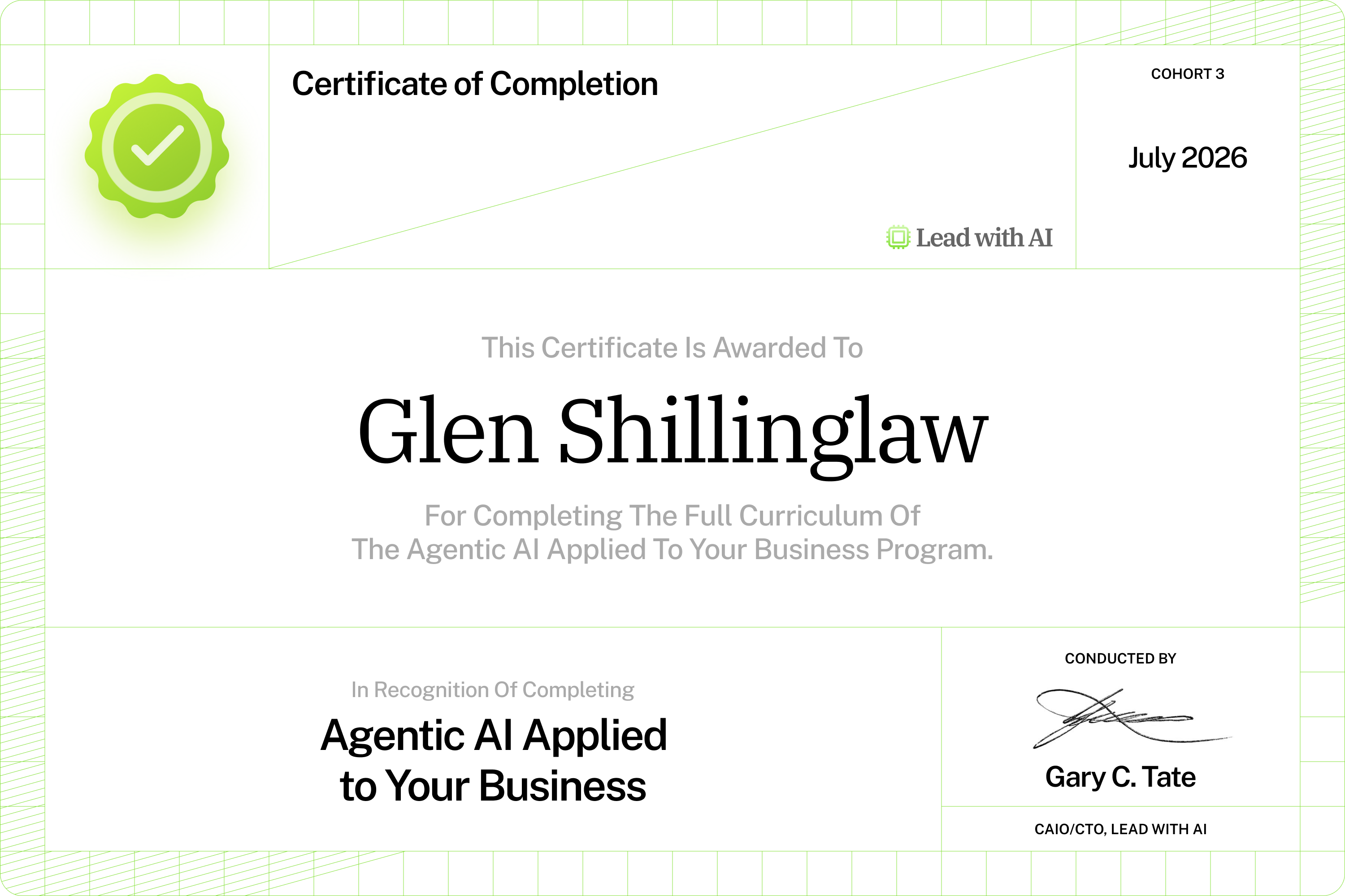 Glen Shillinglaw