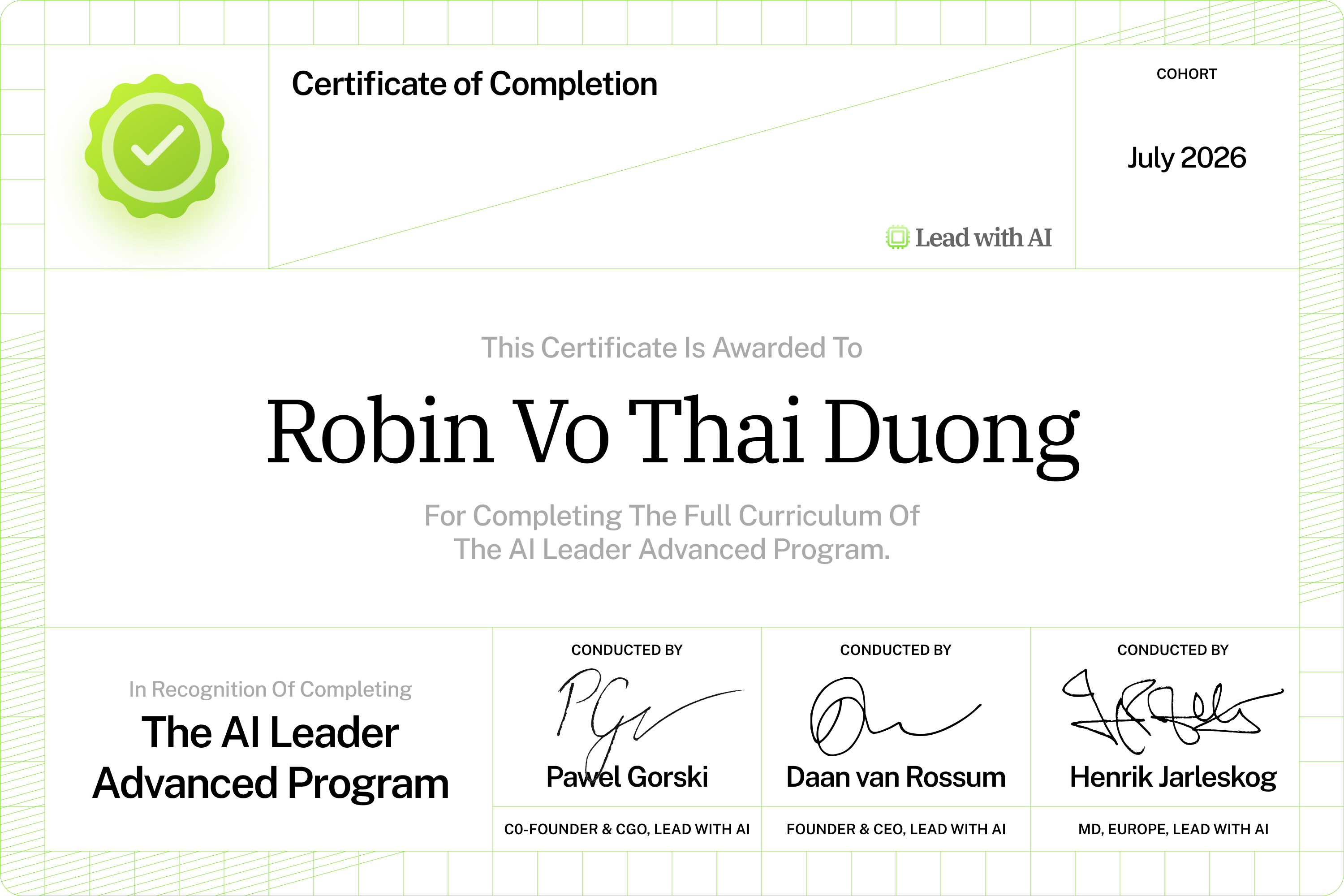 Robin Vo Thai Duong