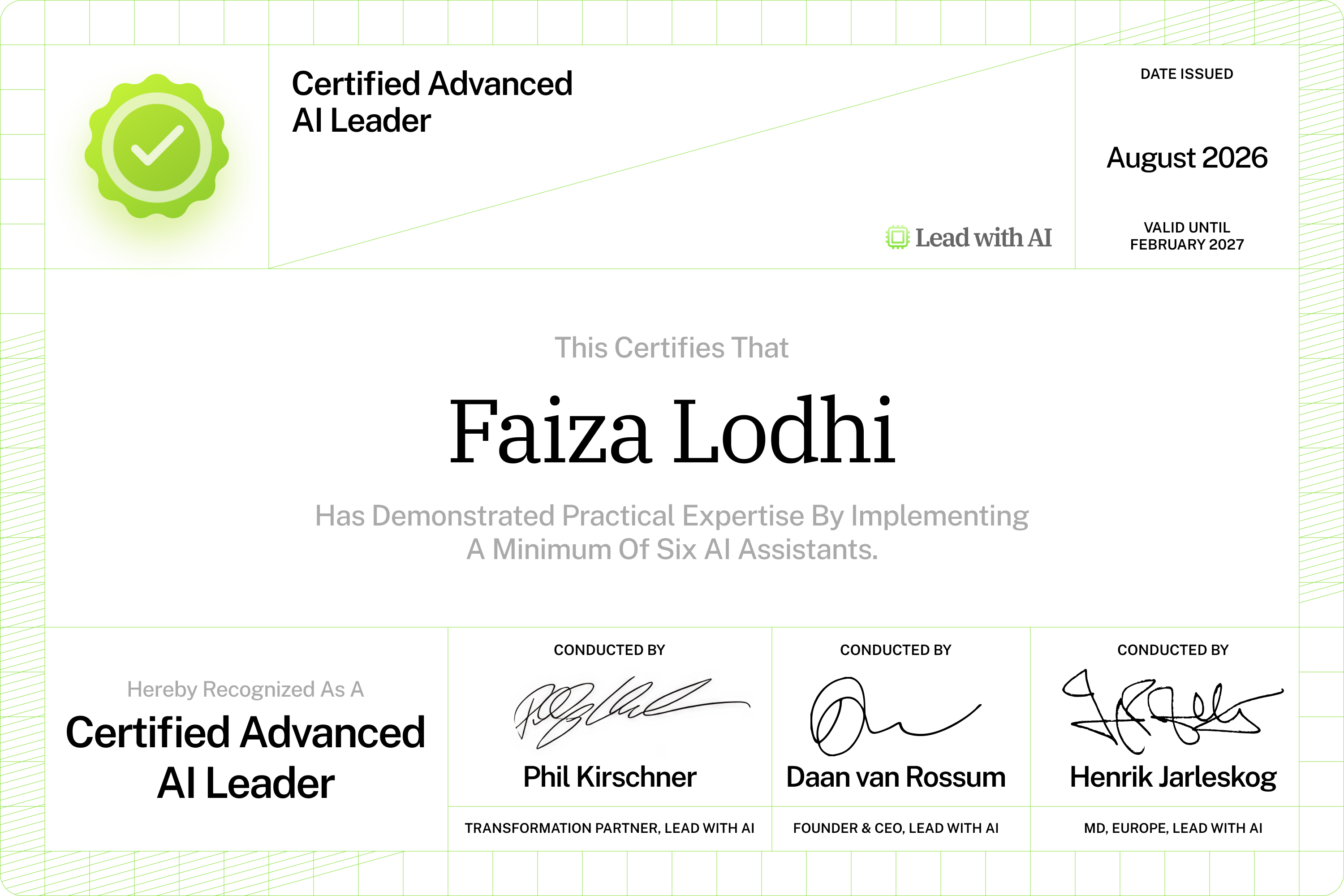 Faiza Lodhi