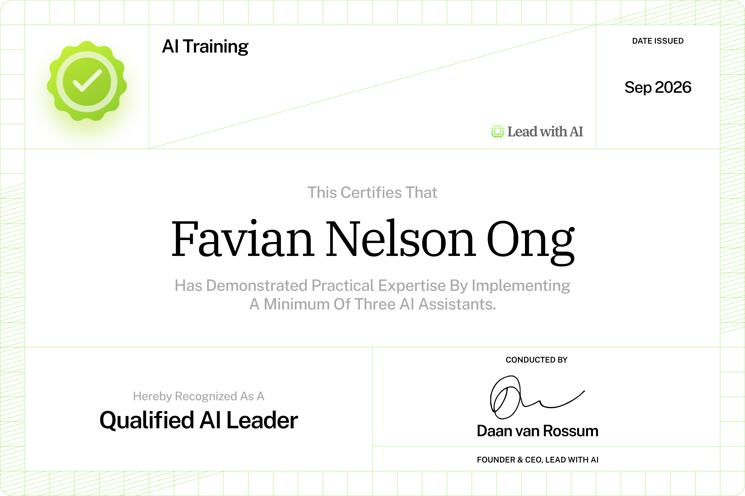 Favian Nelson Ong
