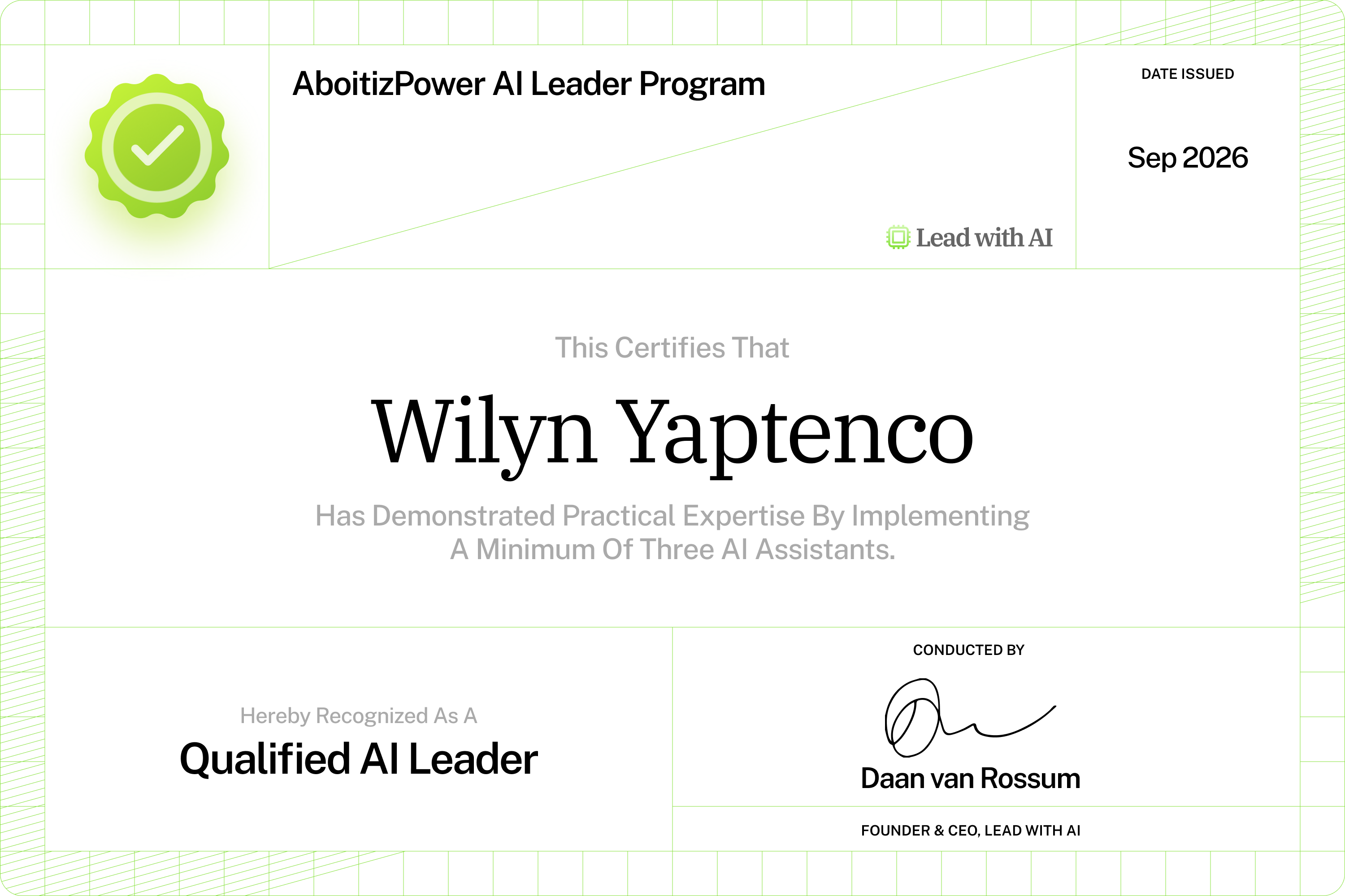 Wilyn Yaptenco