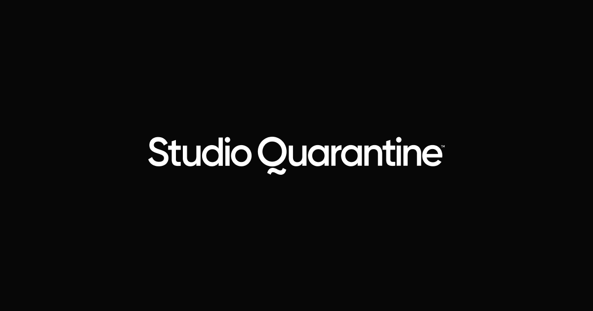 studioquarantine website preview