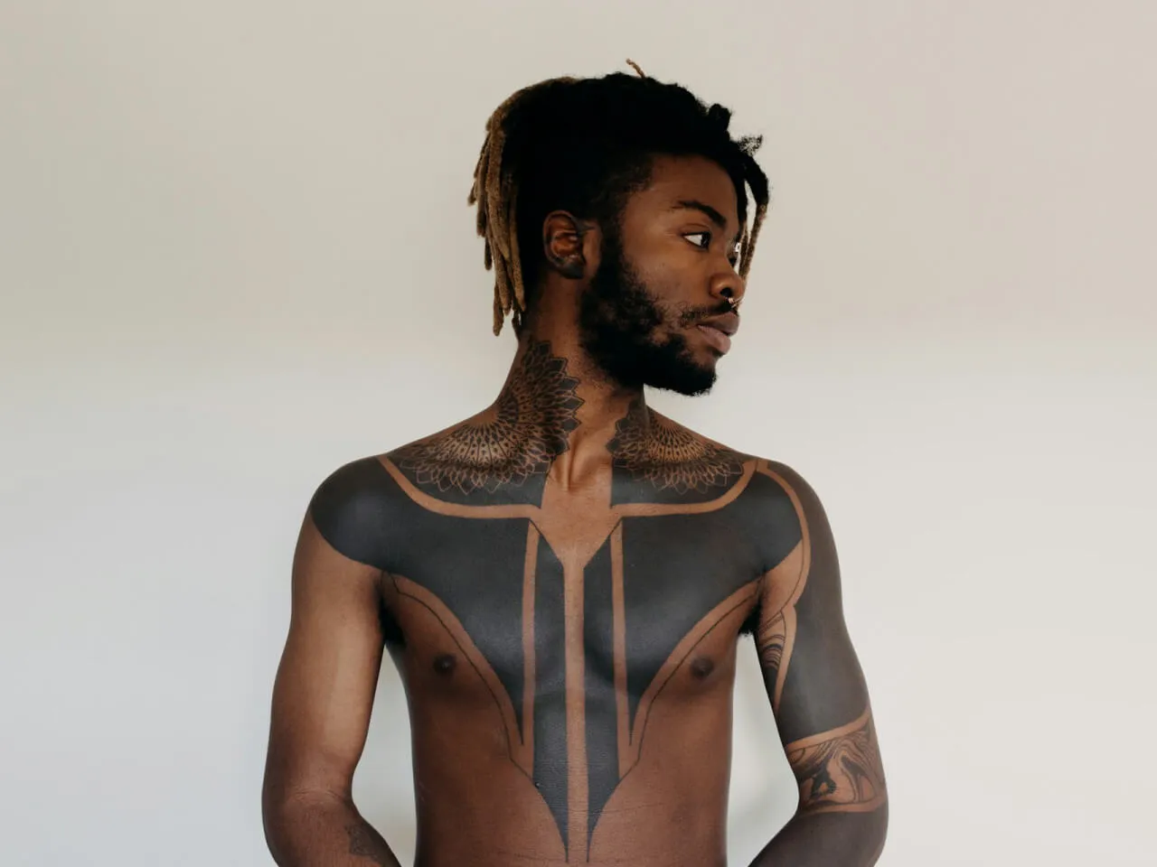 Man posing