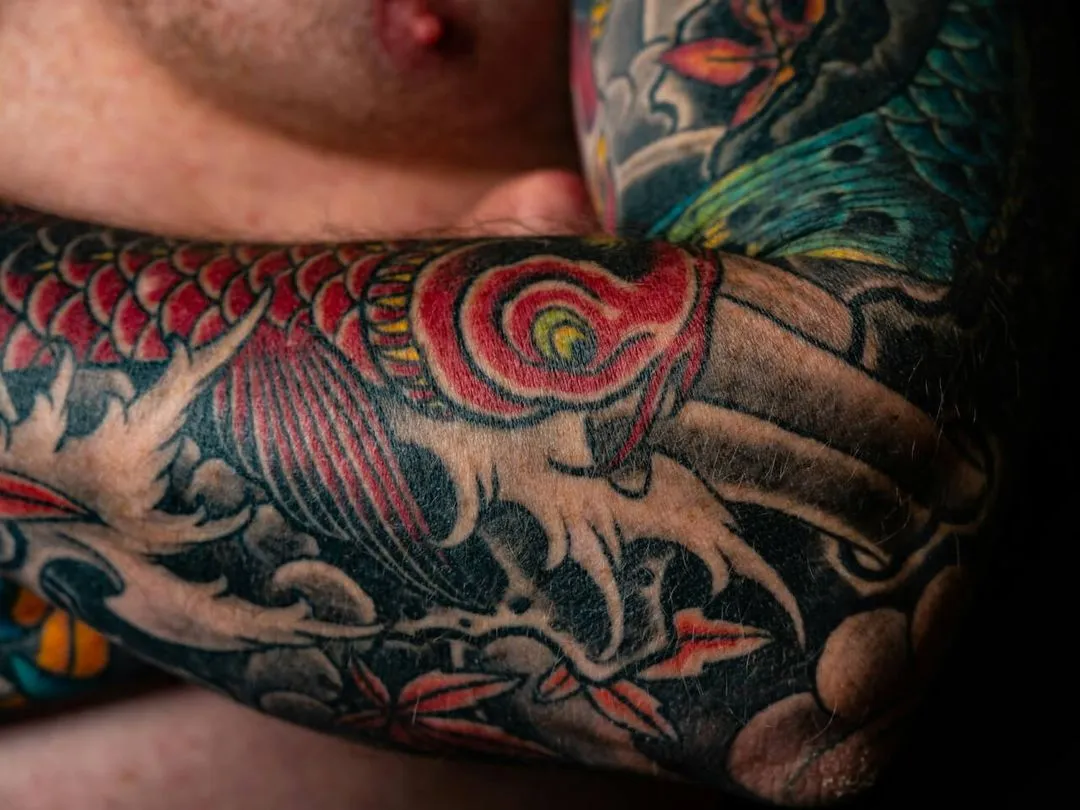 full sleeved tattoo