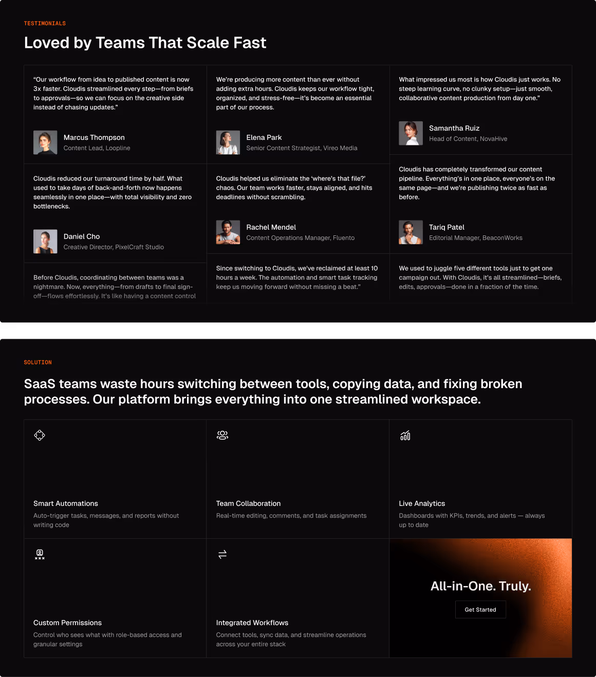SaaS  startup software Webflow template 
