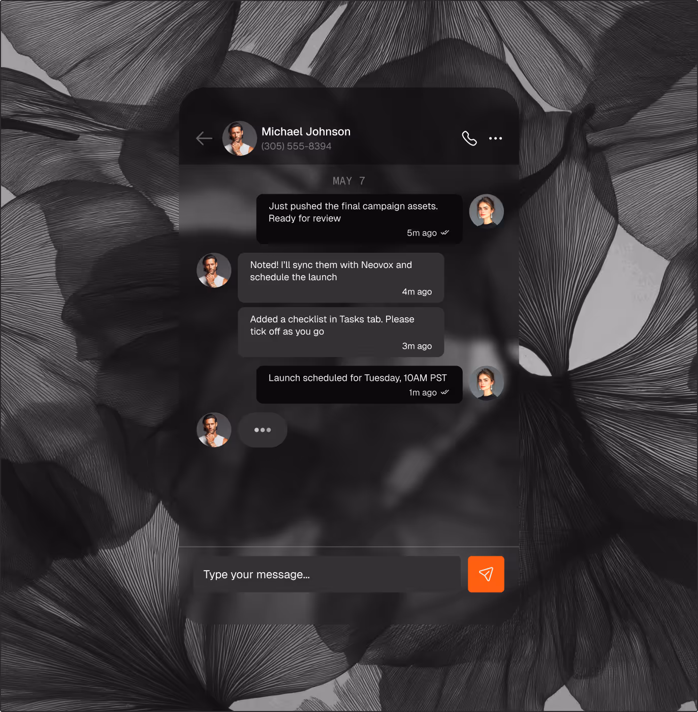 SaaS startup software Webflow template