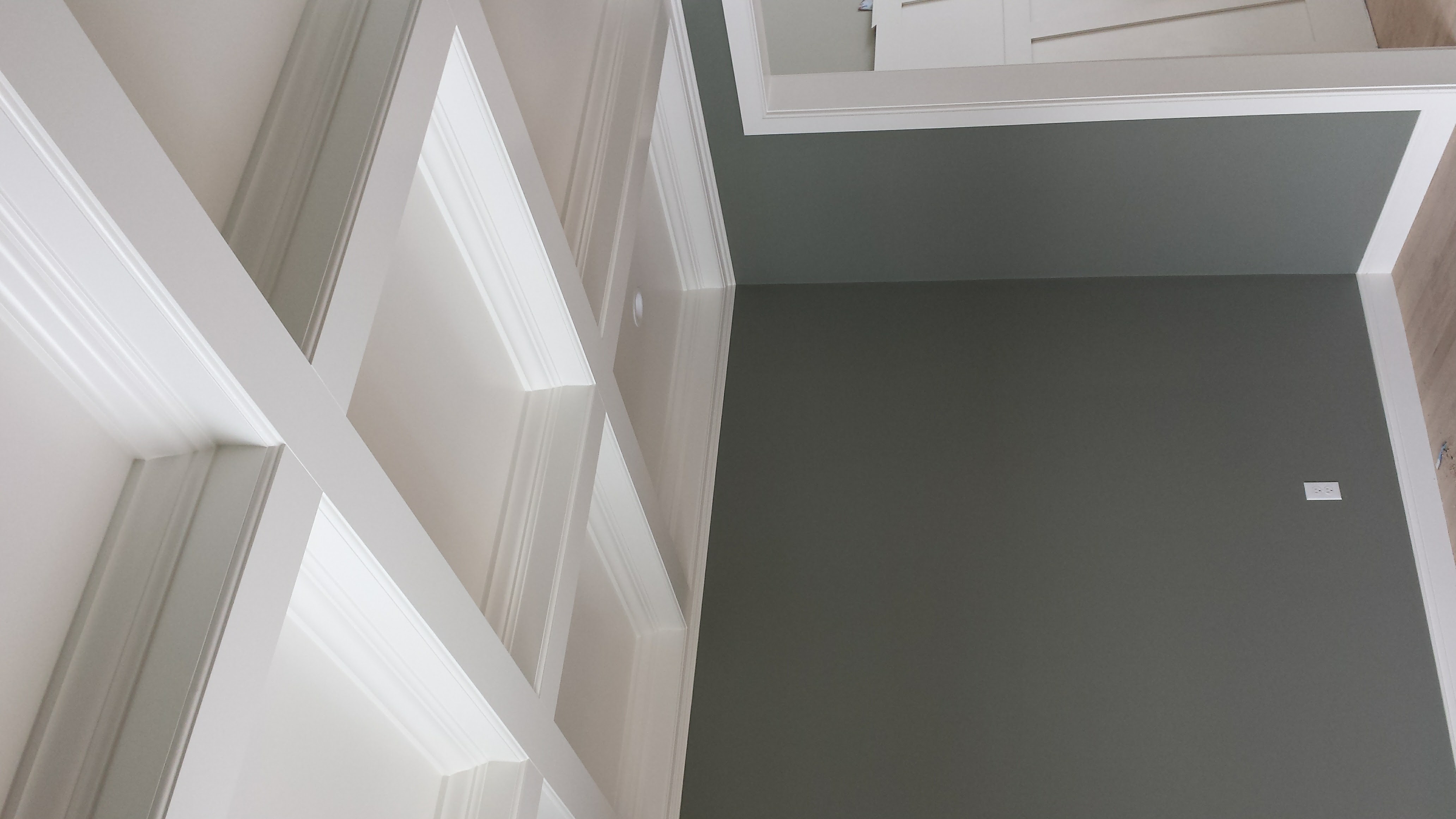 Carpentry coffered ceilings