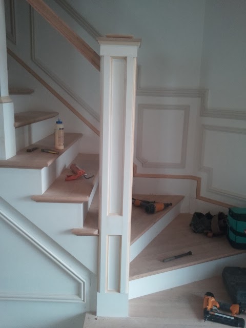 Carpentry in progress