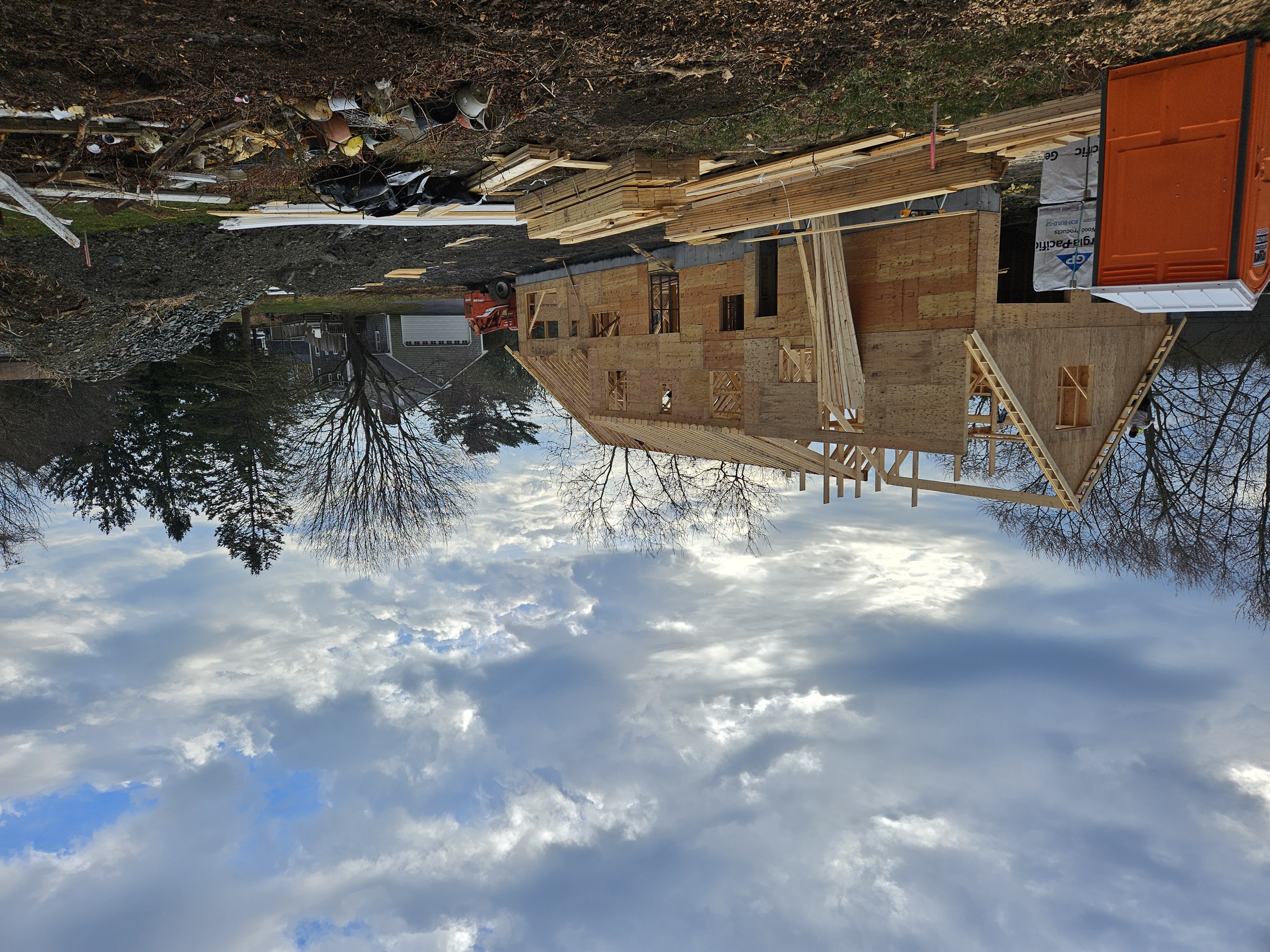 House build in progress