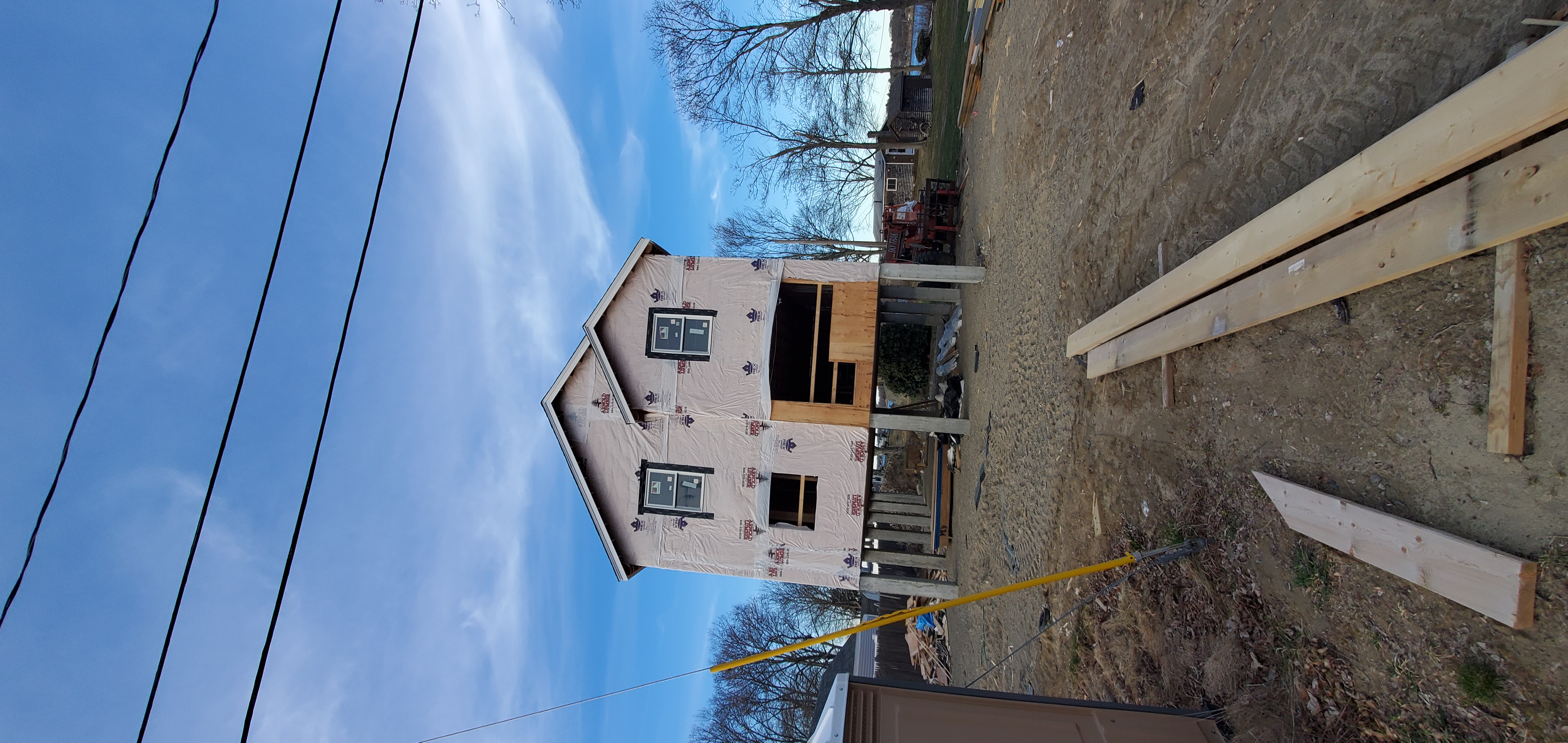 House build in progress
