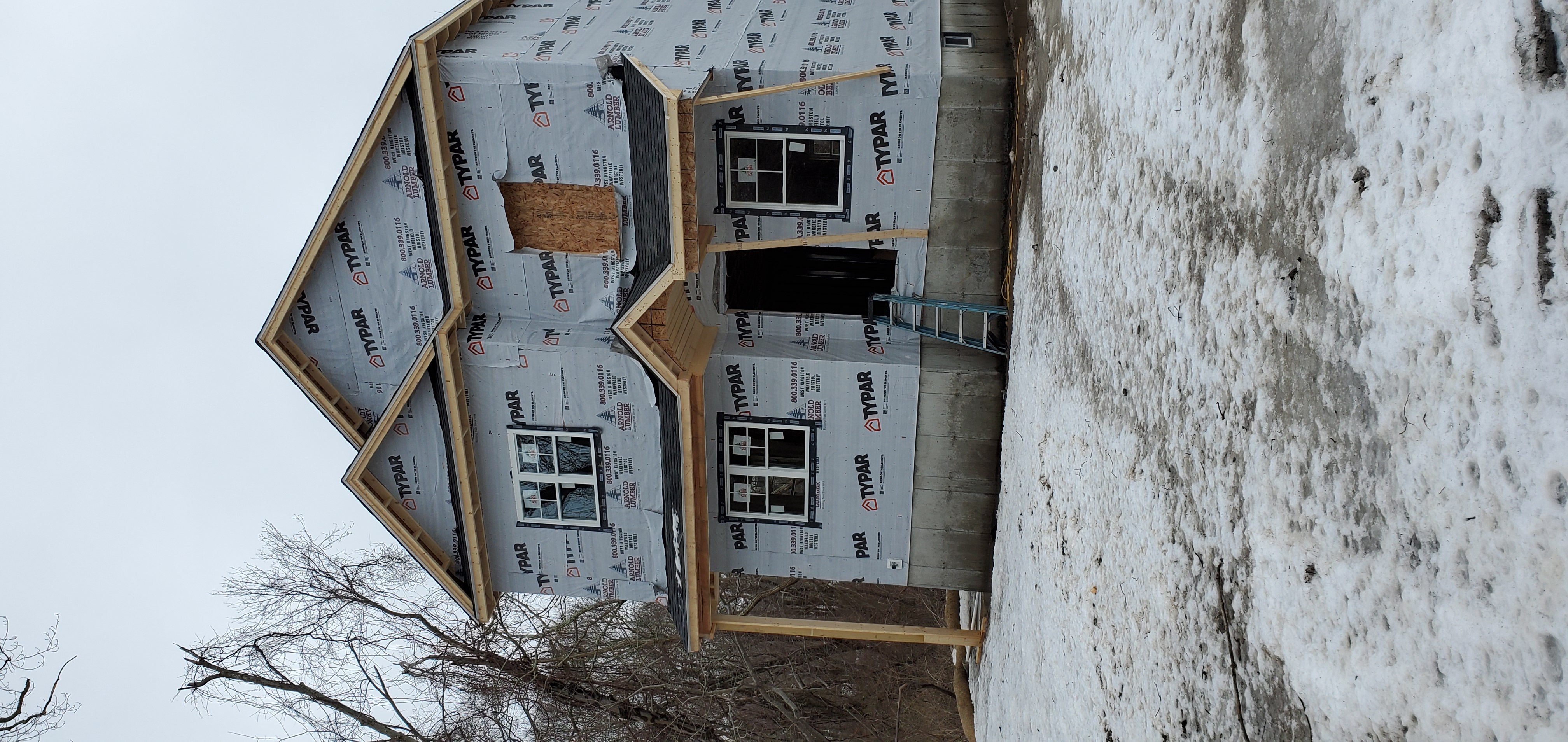 House build in progress