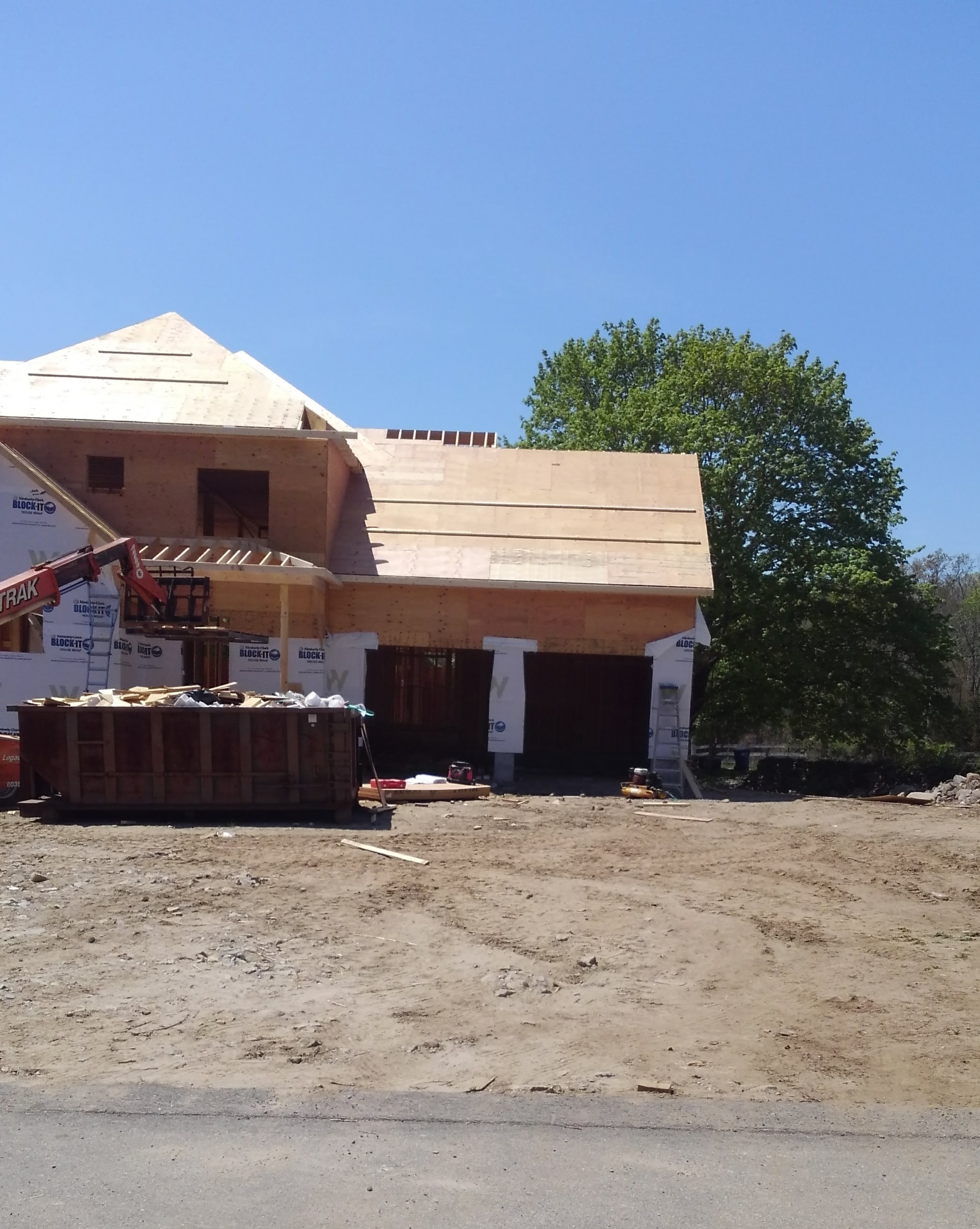 House build in progress