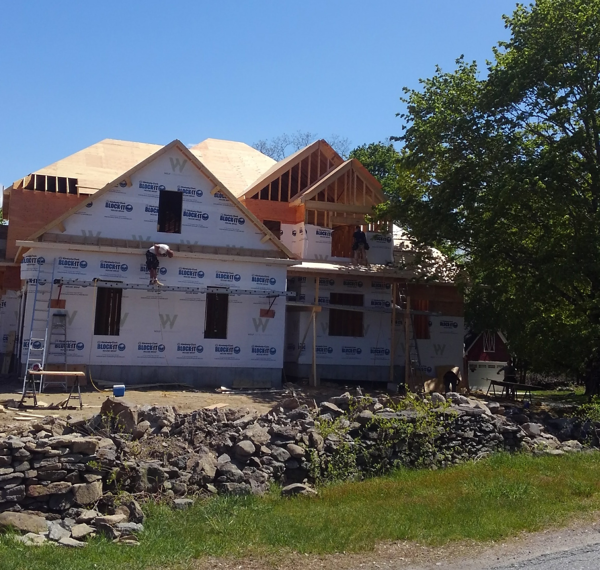 House build in progress