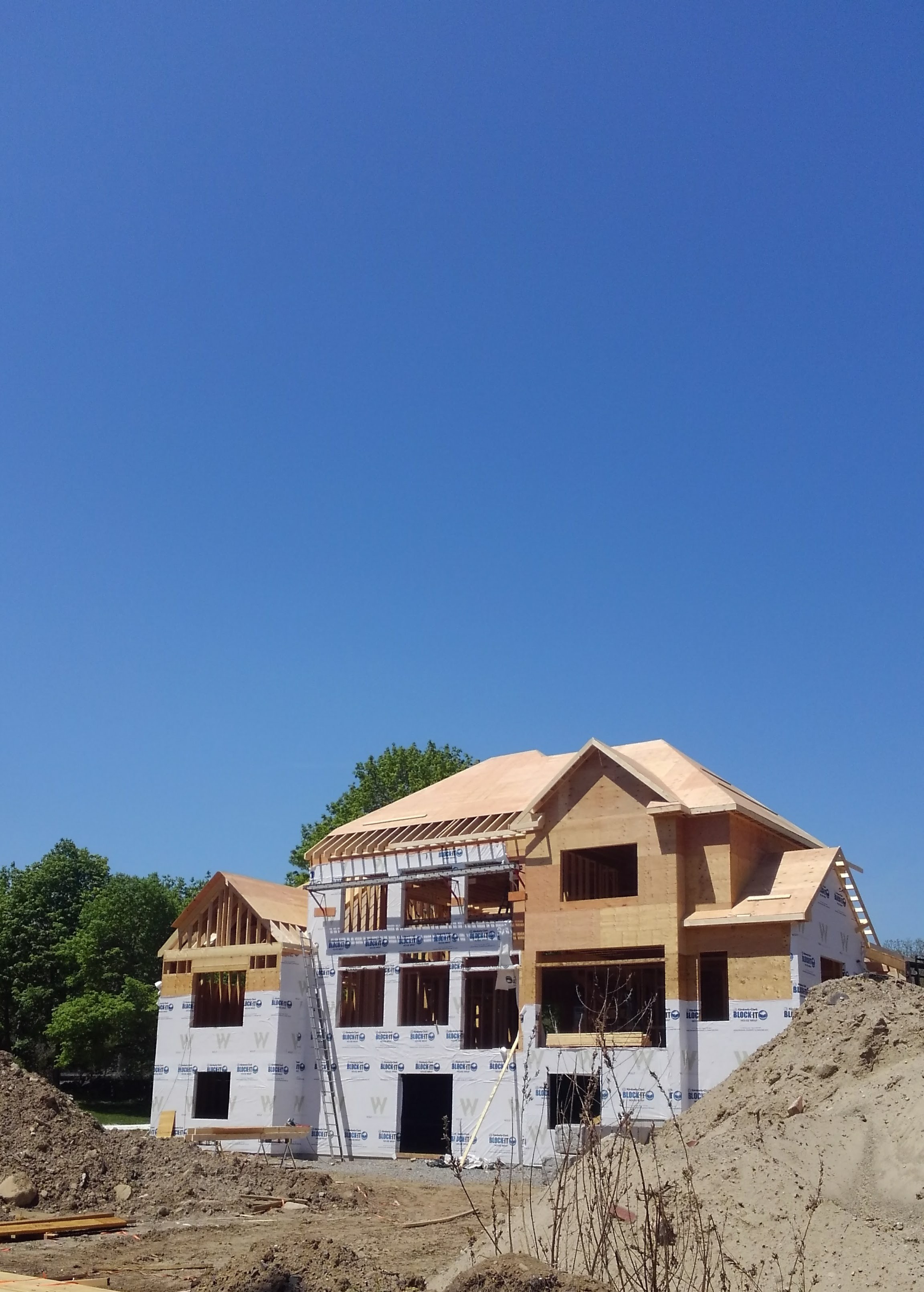 House build in progress