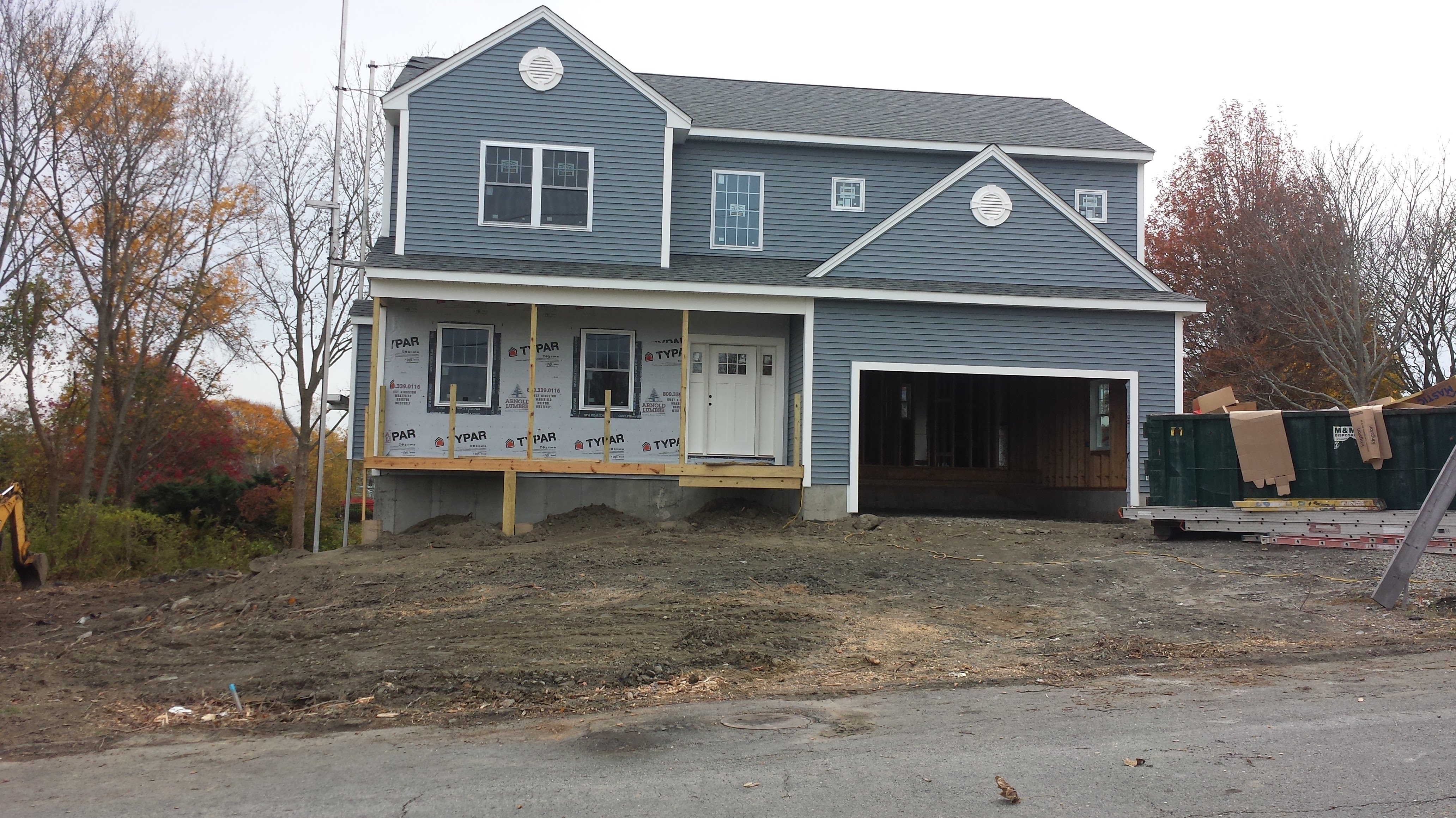 House build in progress