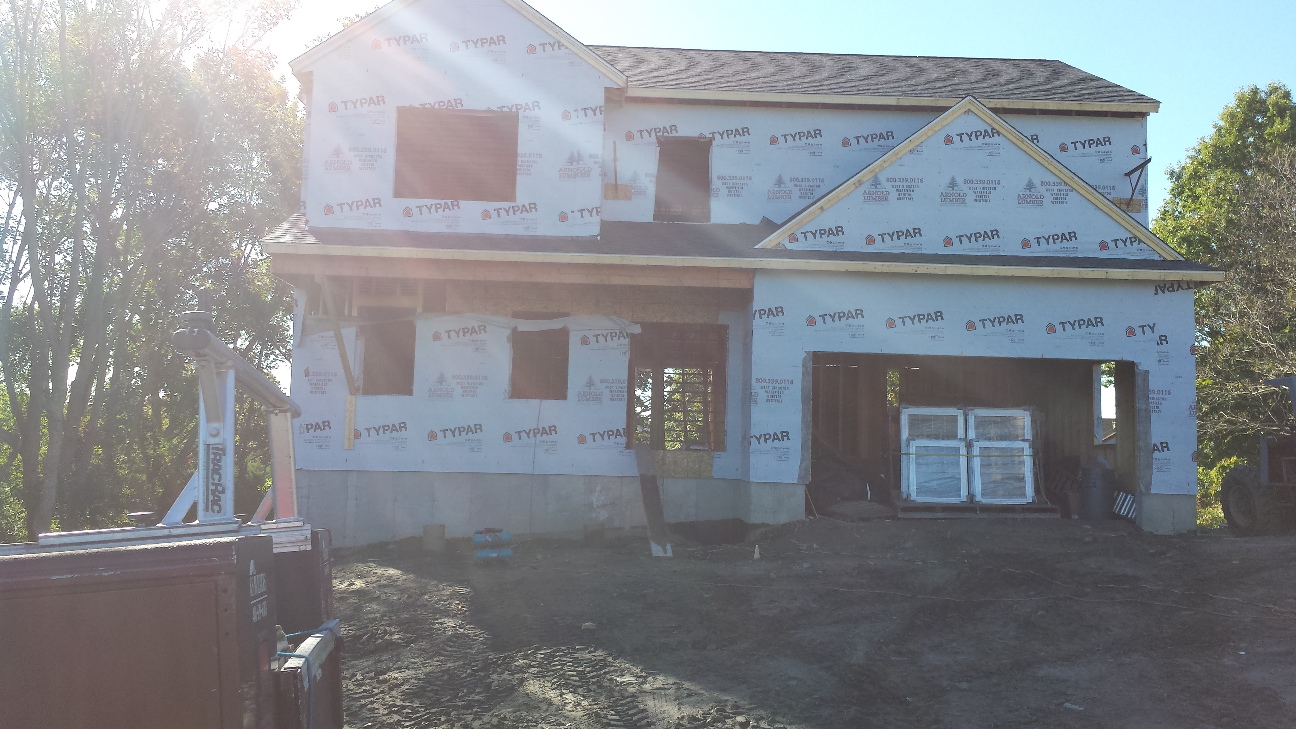 House build in progress