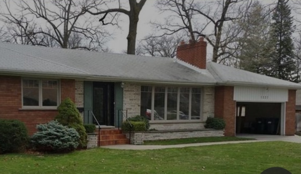 Before house remodel