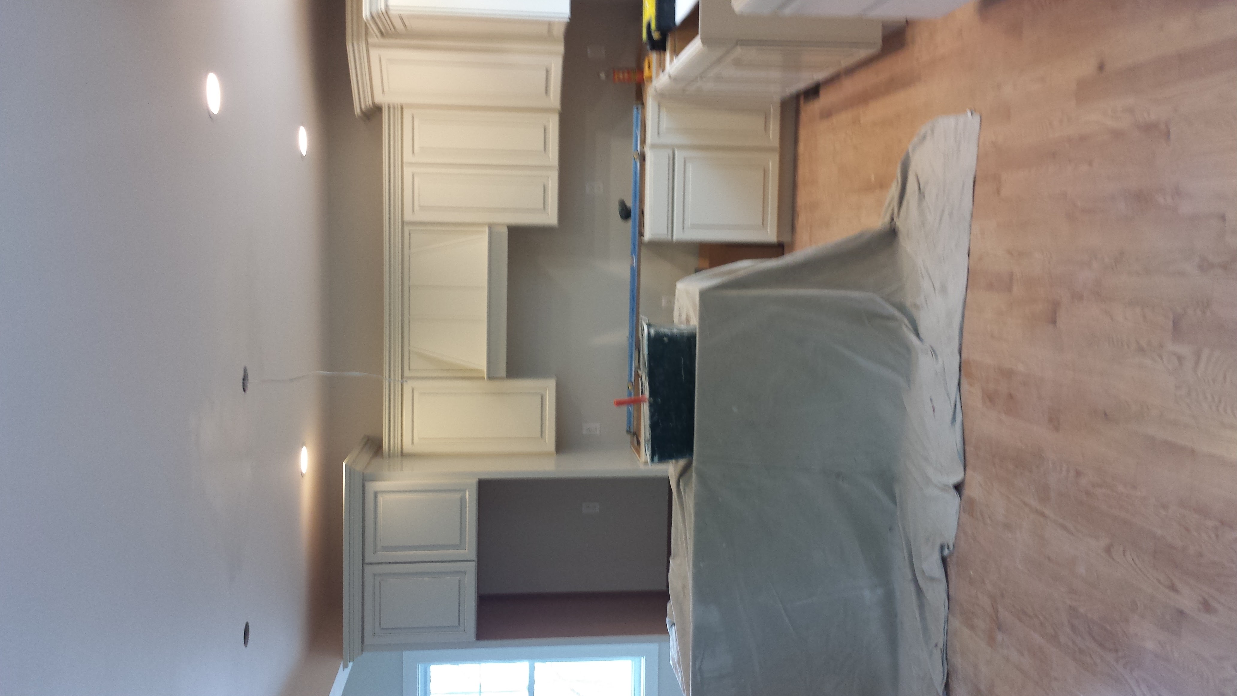Kitchen remodel in progress