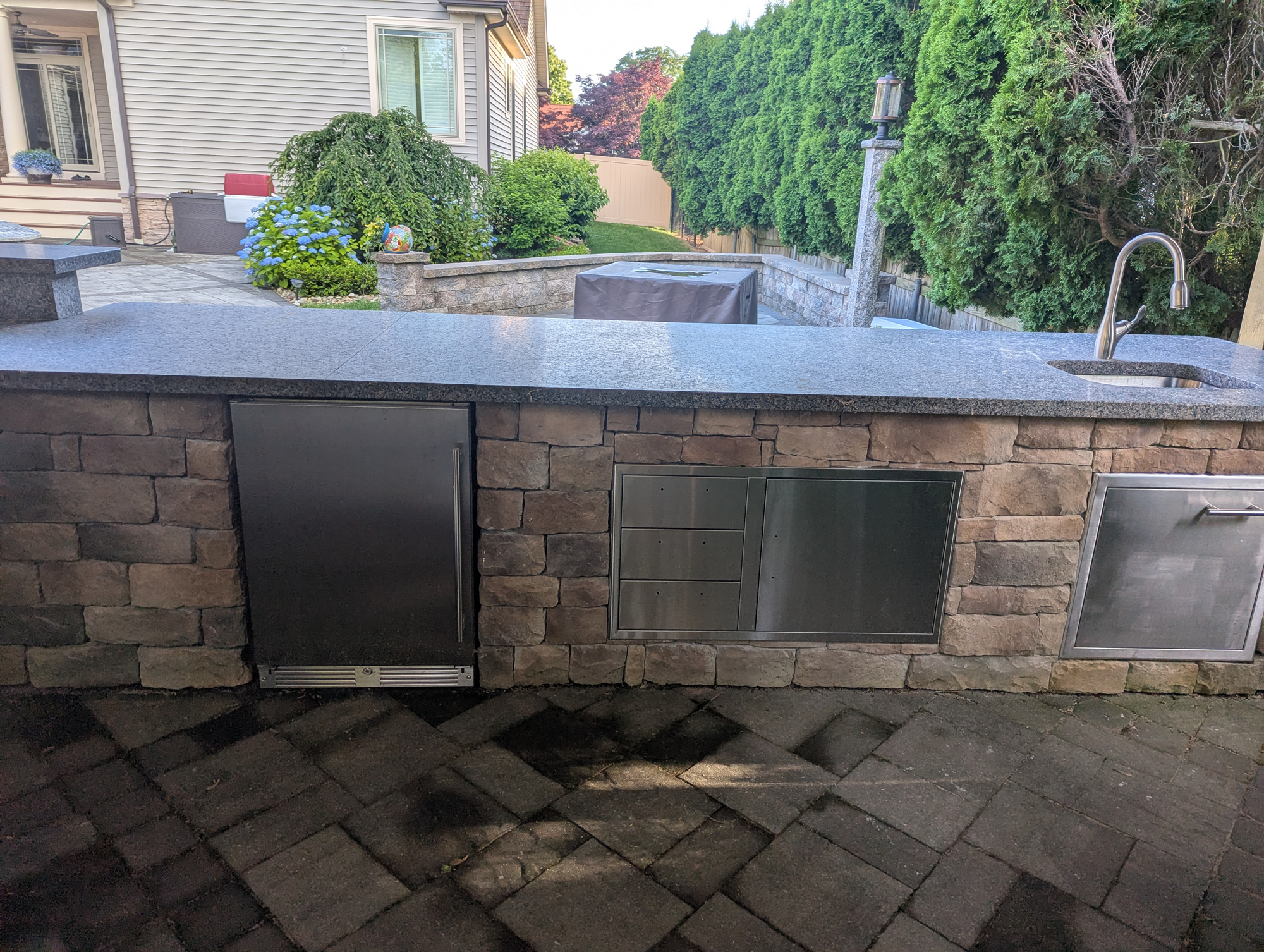 Complete outdoor masonry