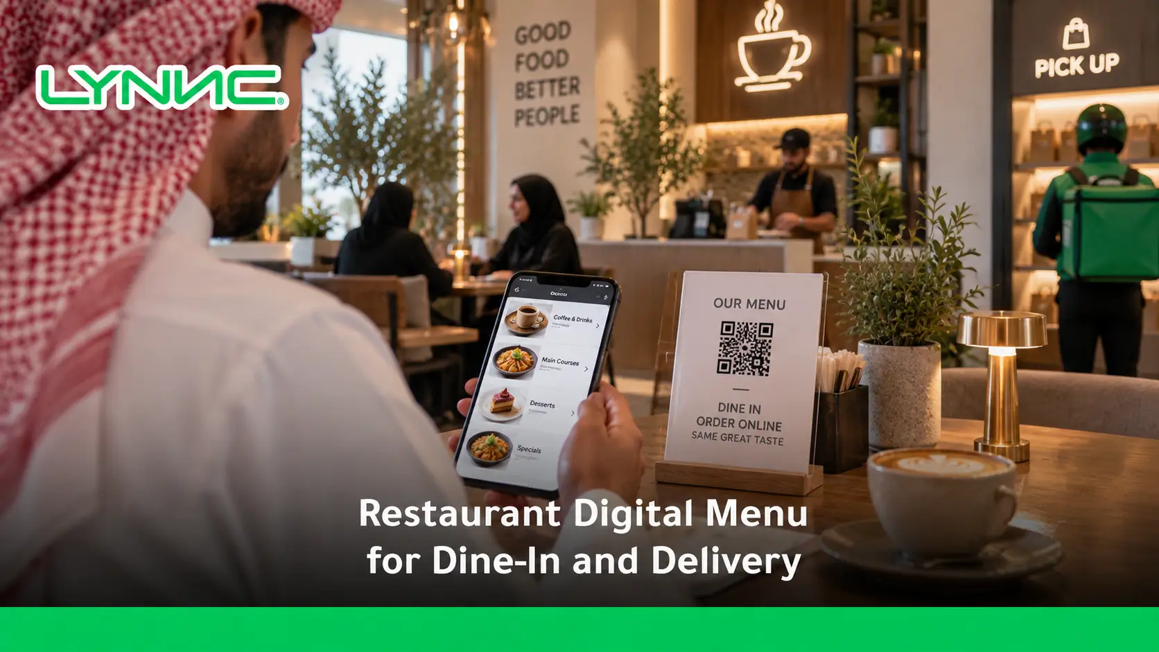 Restaurant Digital Menu for Dine-In and Delivery Ordering