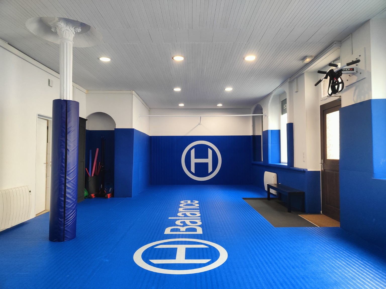 Tatami Dollamur Flexi-Roll 5 cm dans la salle H Balance à Strasbourg Neudorf