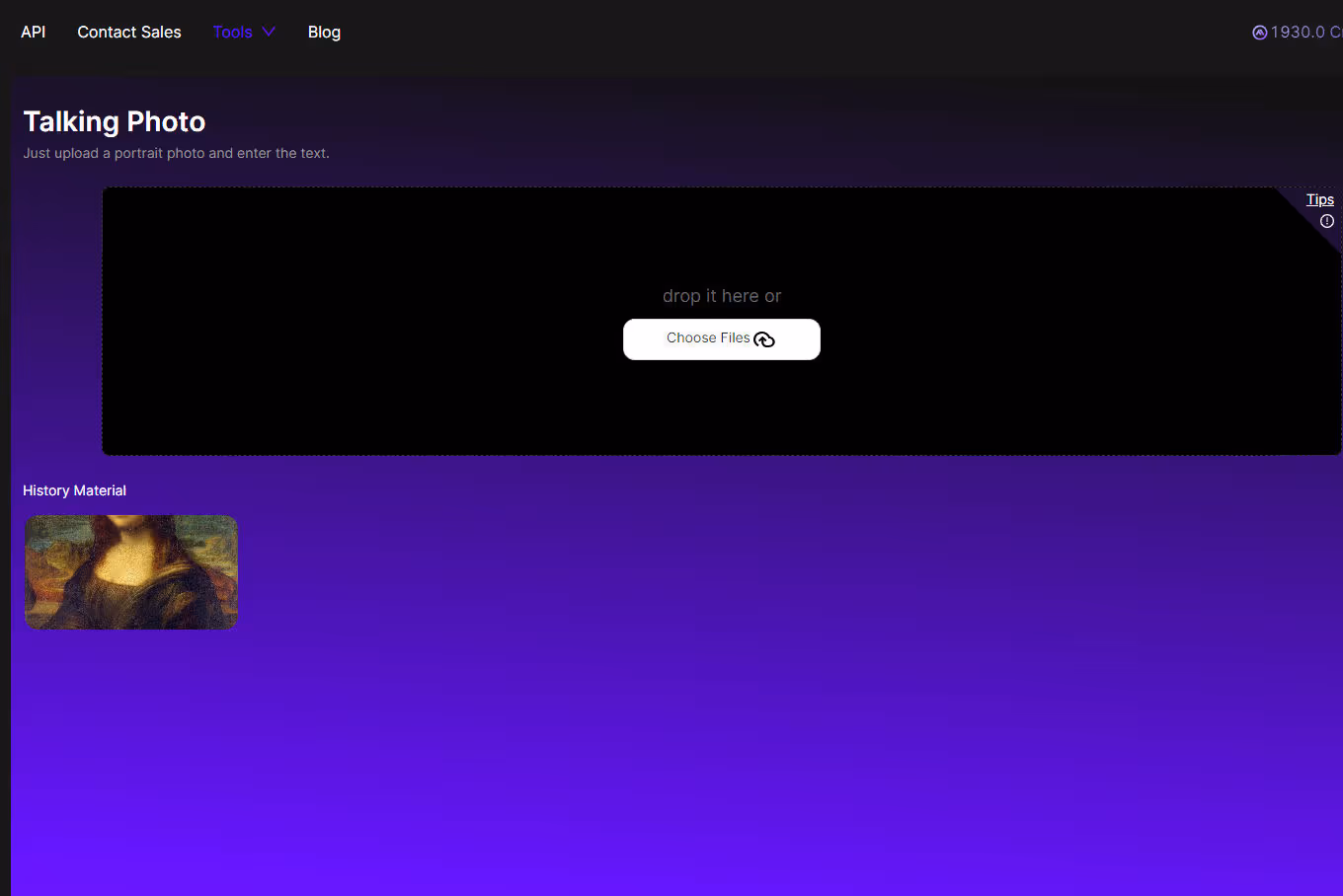 Creating a talking photo in Akool's Talking Photo AI Tool