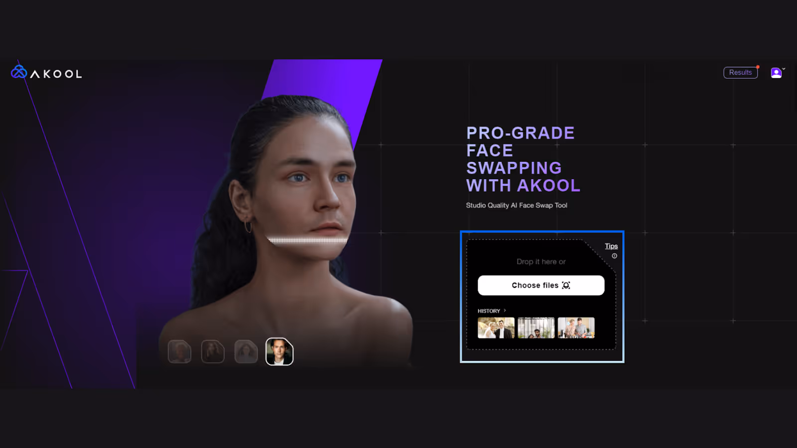 image upload option on pro-grade face swapping with akool: crisis management marketing